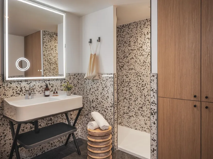 salle de bain terrazzo salle de bain terrazzo