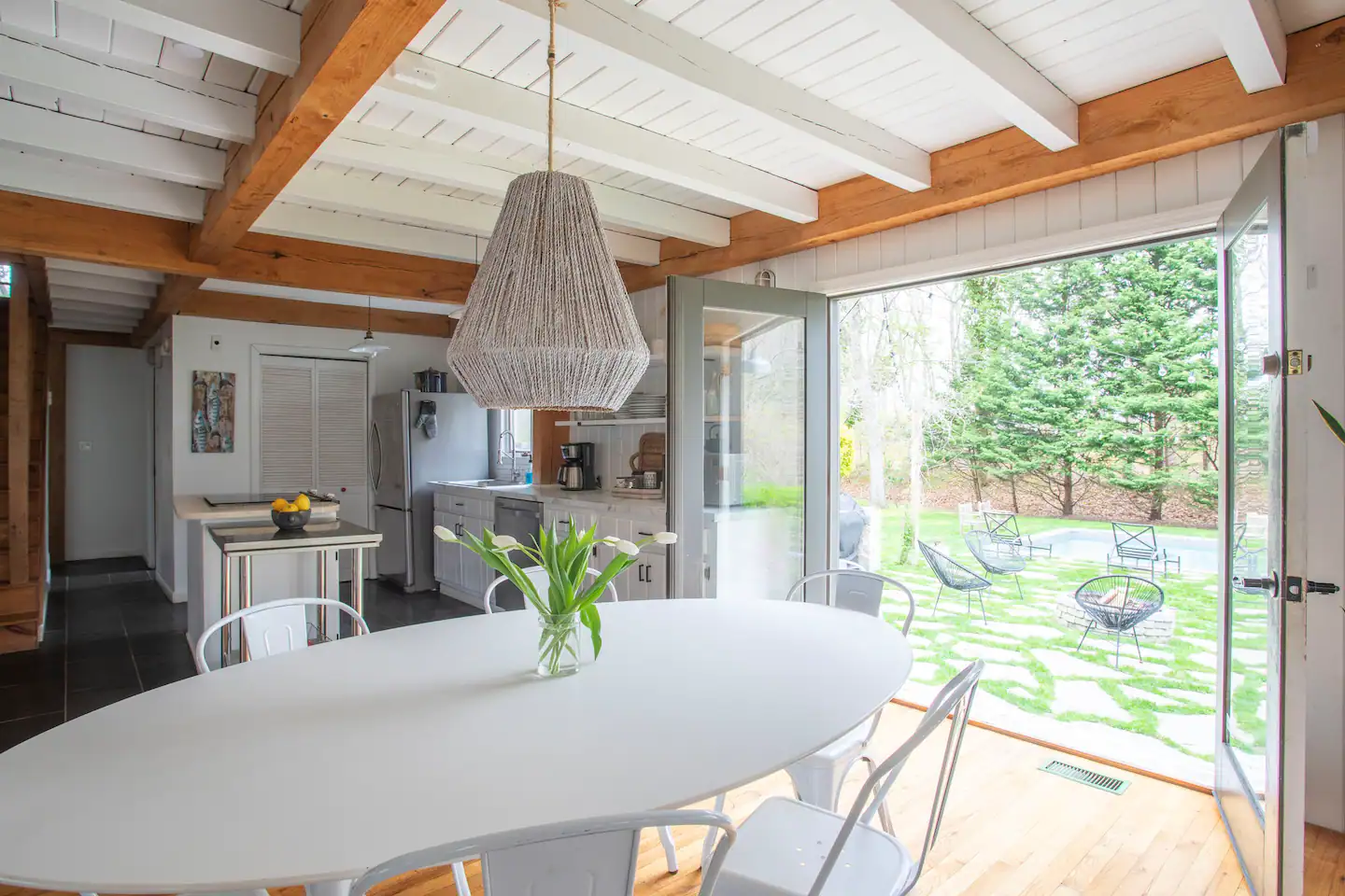 salle à manger avec poutres salle à manger avec poutres