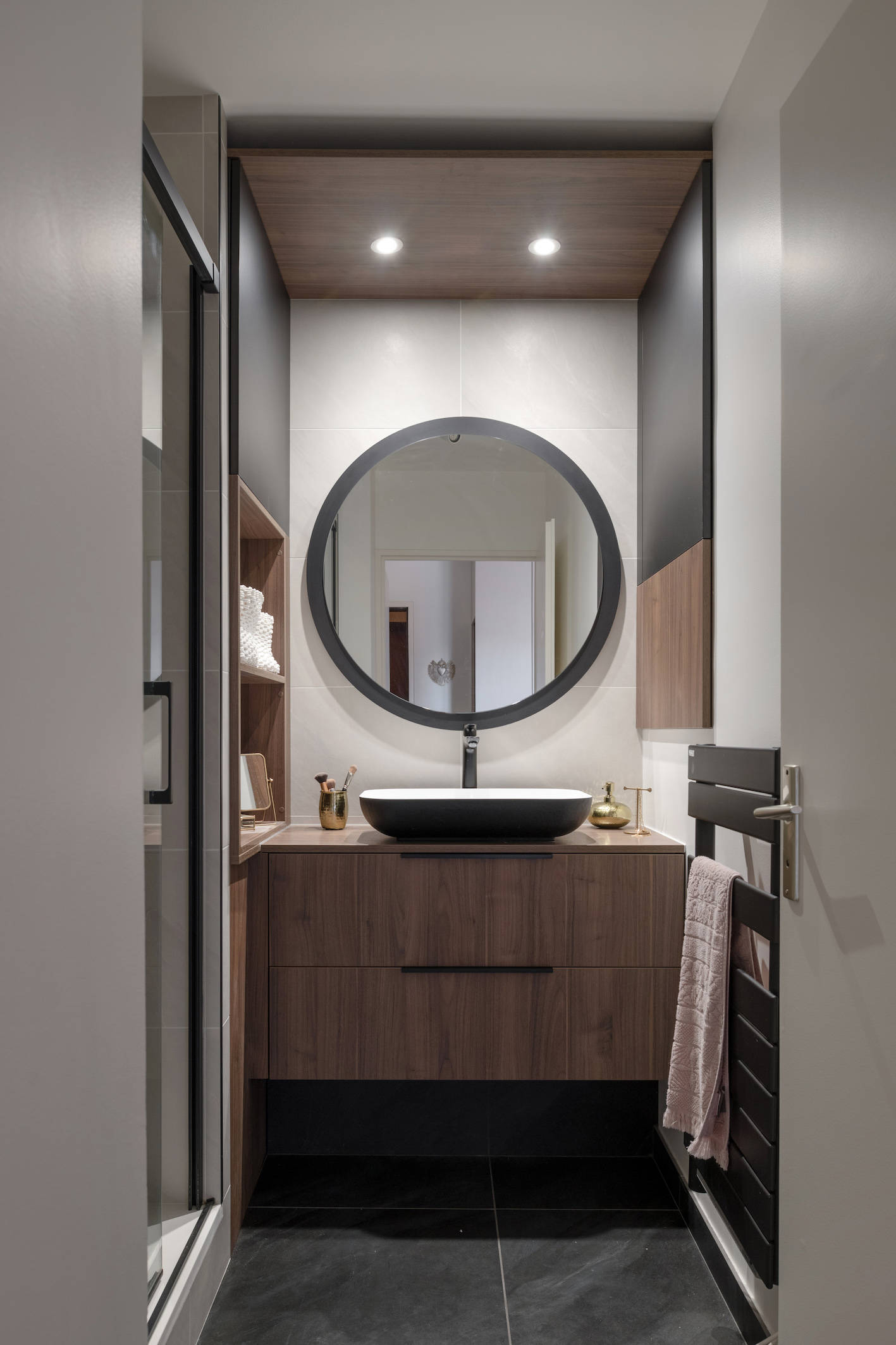 salle de bain design décoration blanche et bois salle de bain design décoration blanche et bois