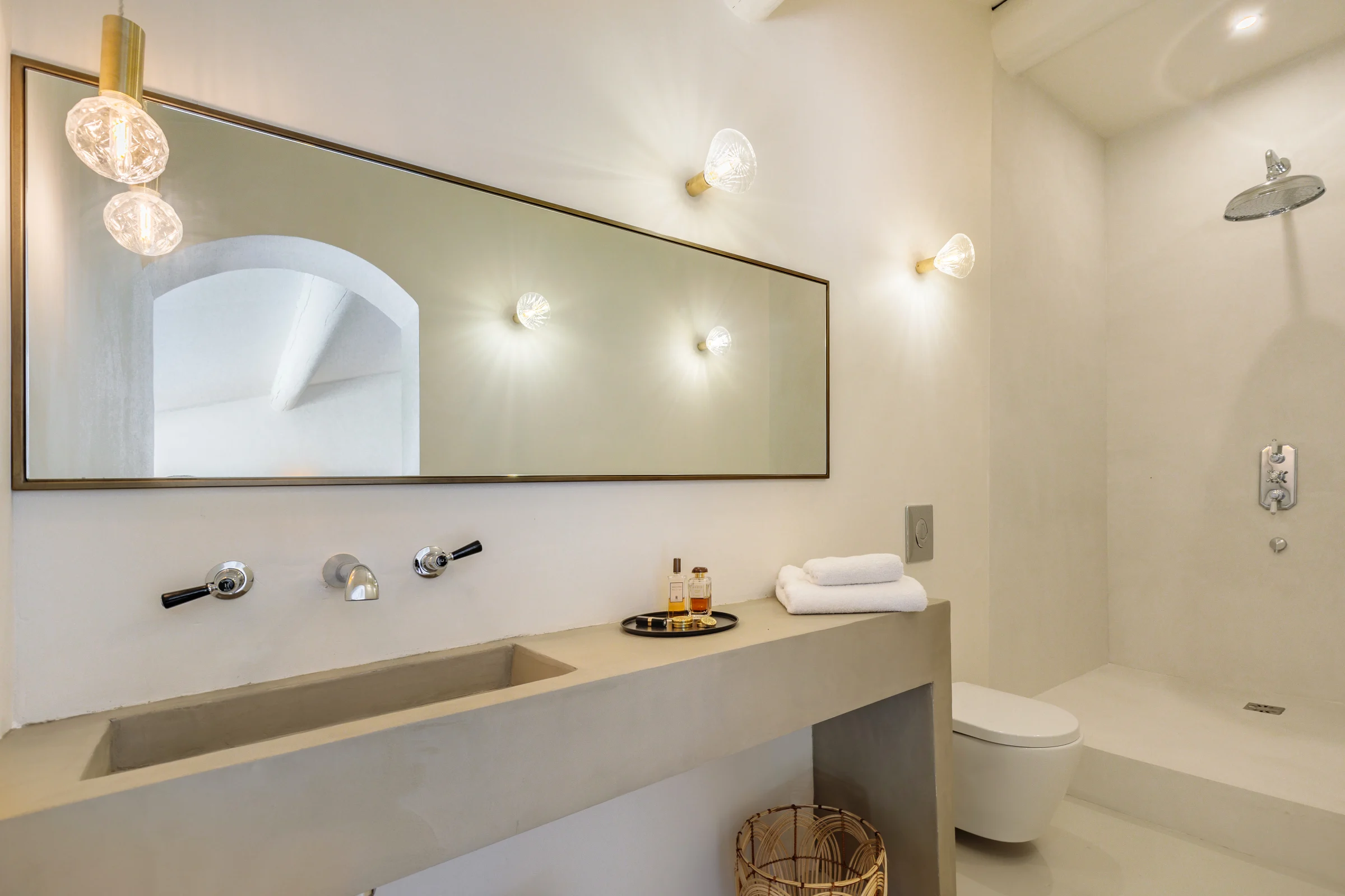 salle de bain murs enduits salle de bain murs enduits