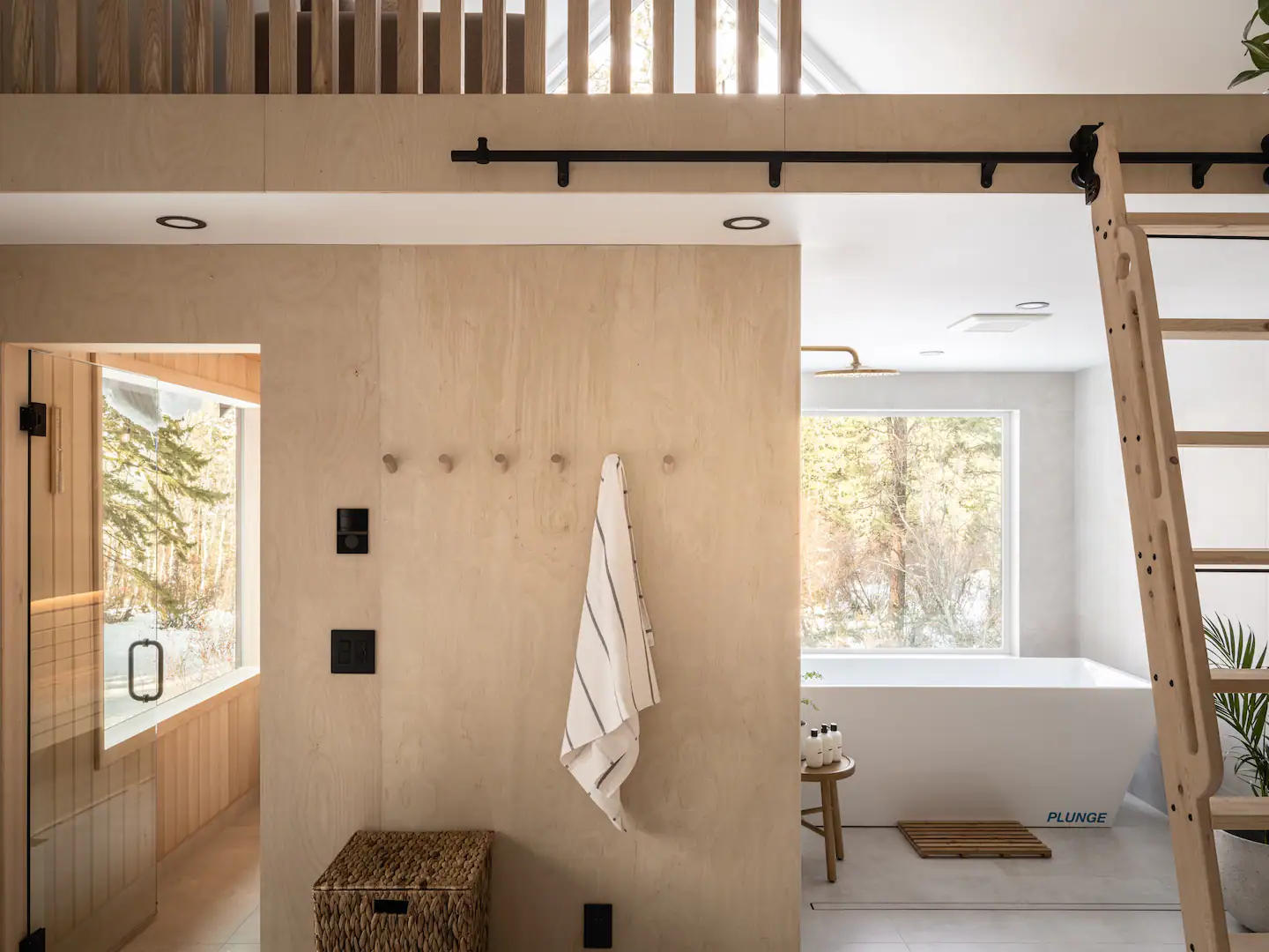salle de bain maison en bois salle de bain maison en bois