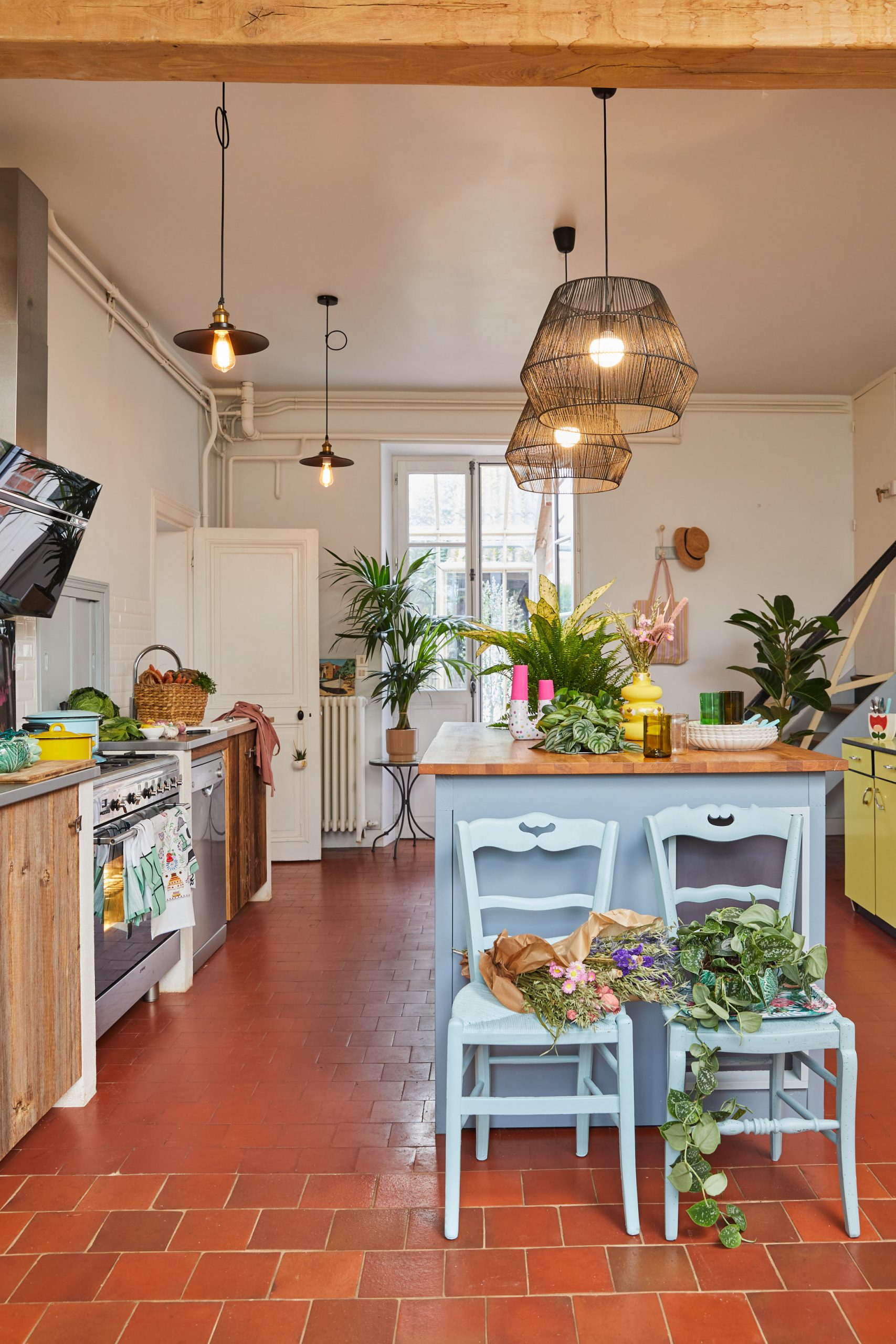 cuisine rustique colorée cuisine rustique colorée