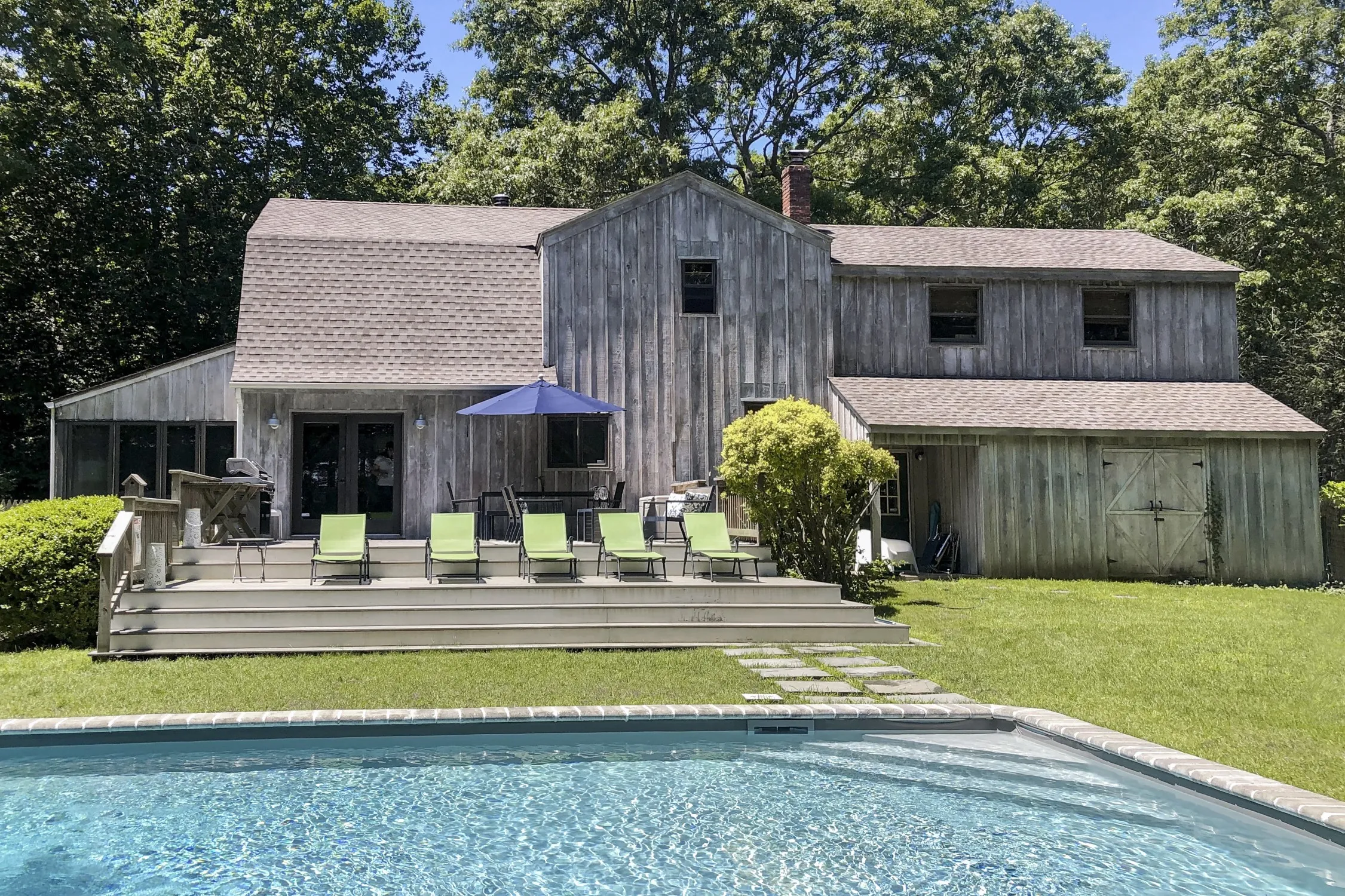 maison de plage façon grange Hamptons maison de plage façon grange Hamptons