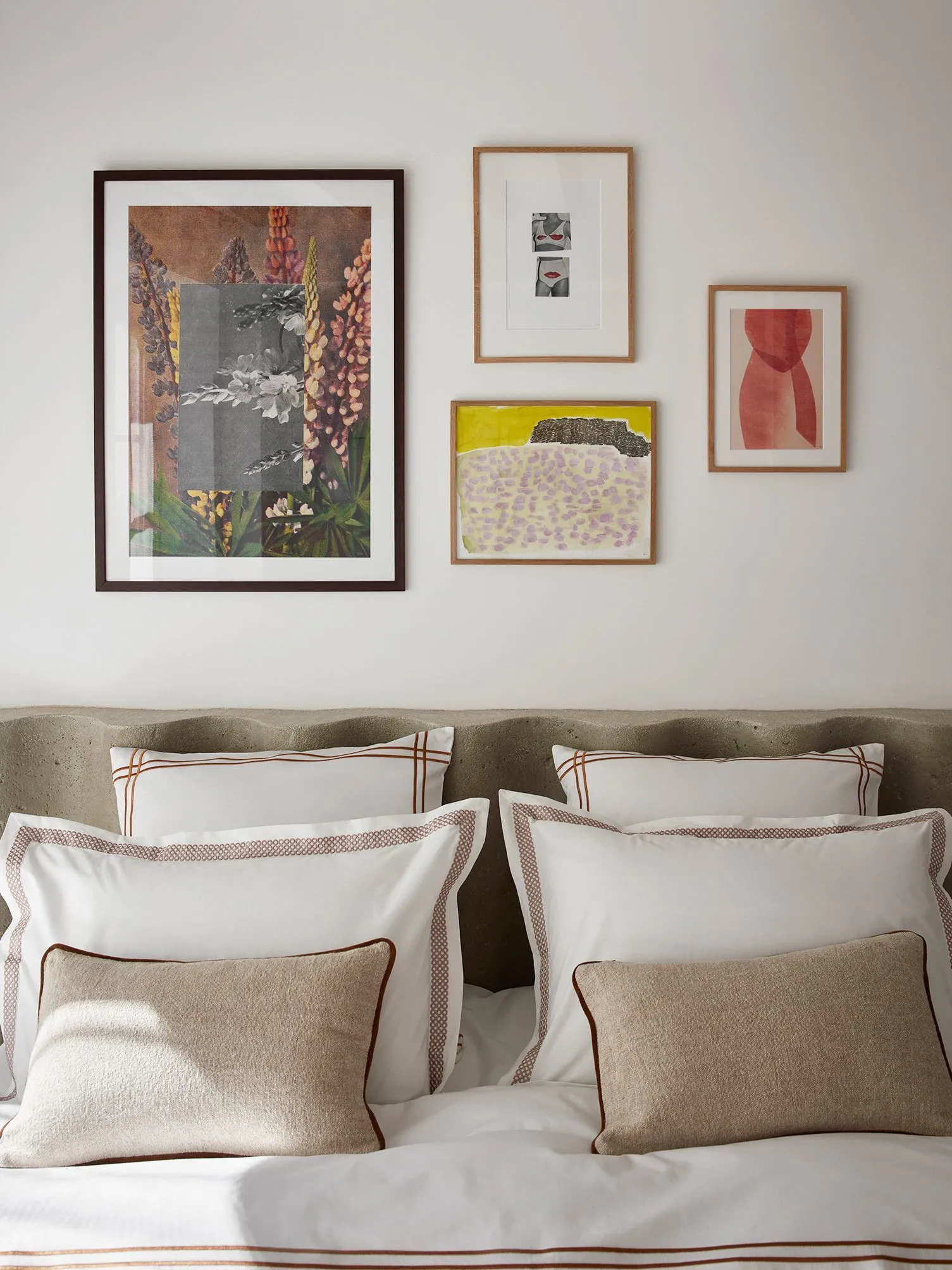 chambre décoration contemporaine tableaux Miracolo