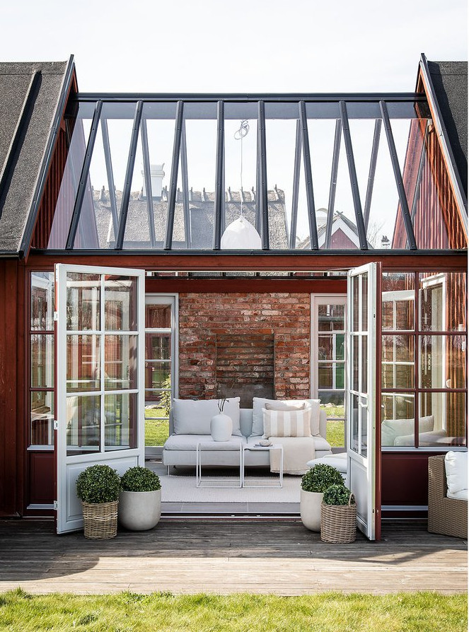 mini maison 40m2 avec atrium vitré mini maison 40m2 avec atrium vitré