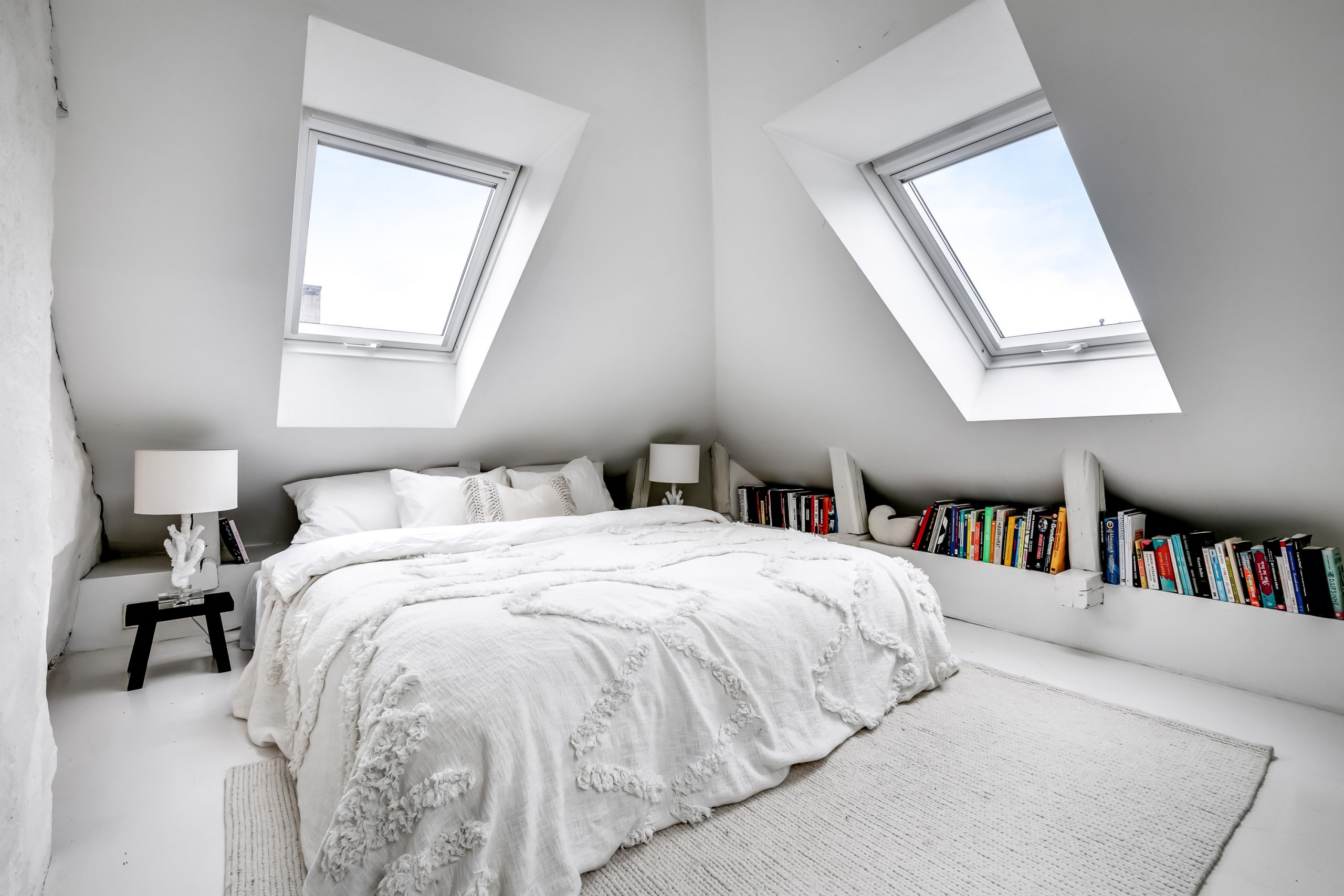 chambre mansardée décoration scandinave