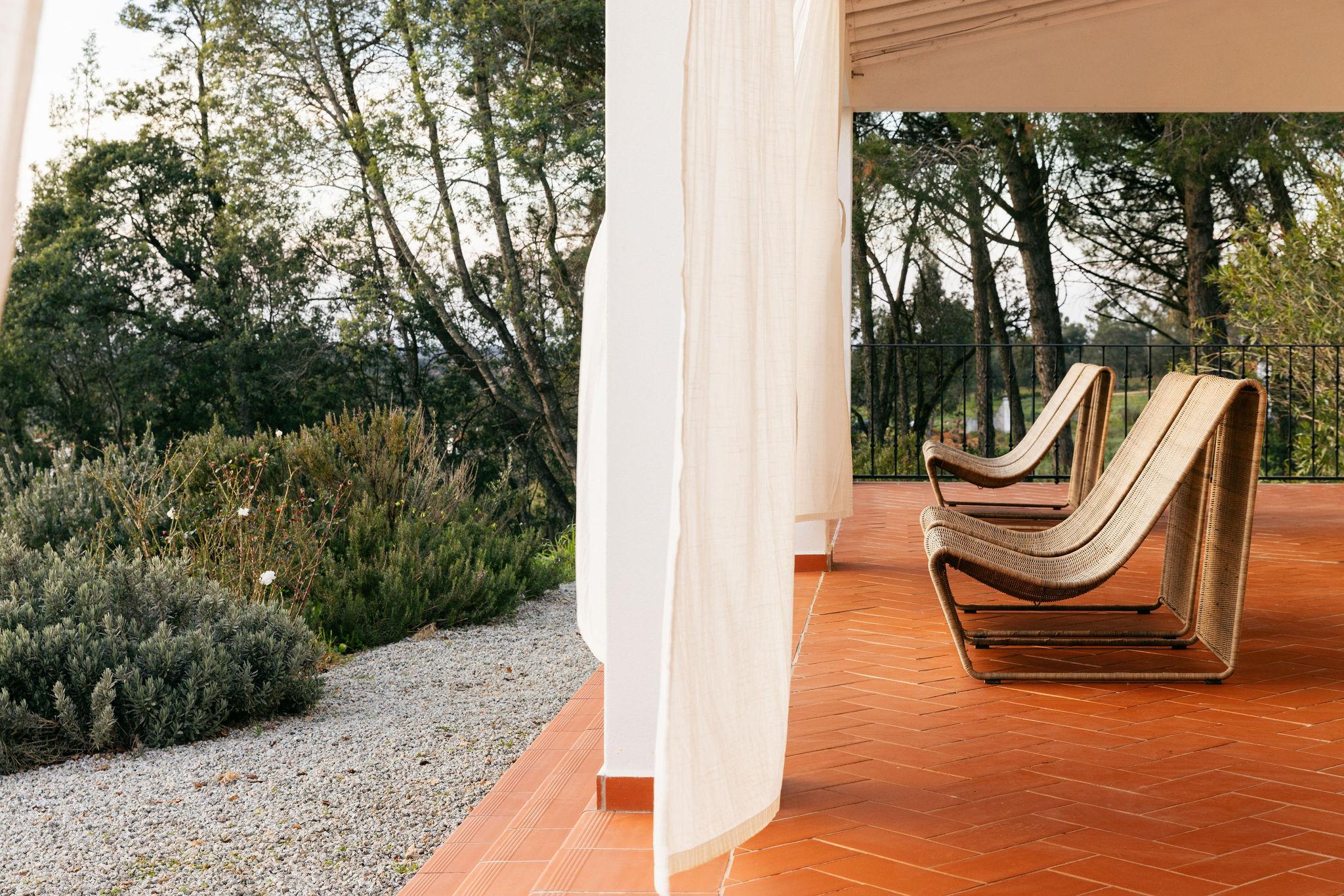 terrasse terre cuite