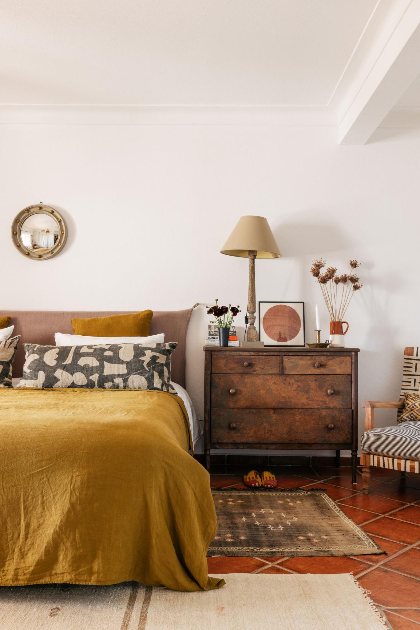 chambre décoration campagne chic