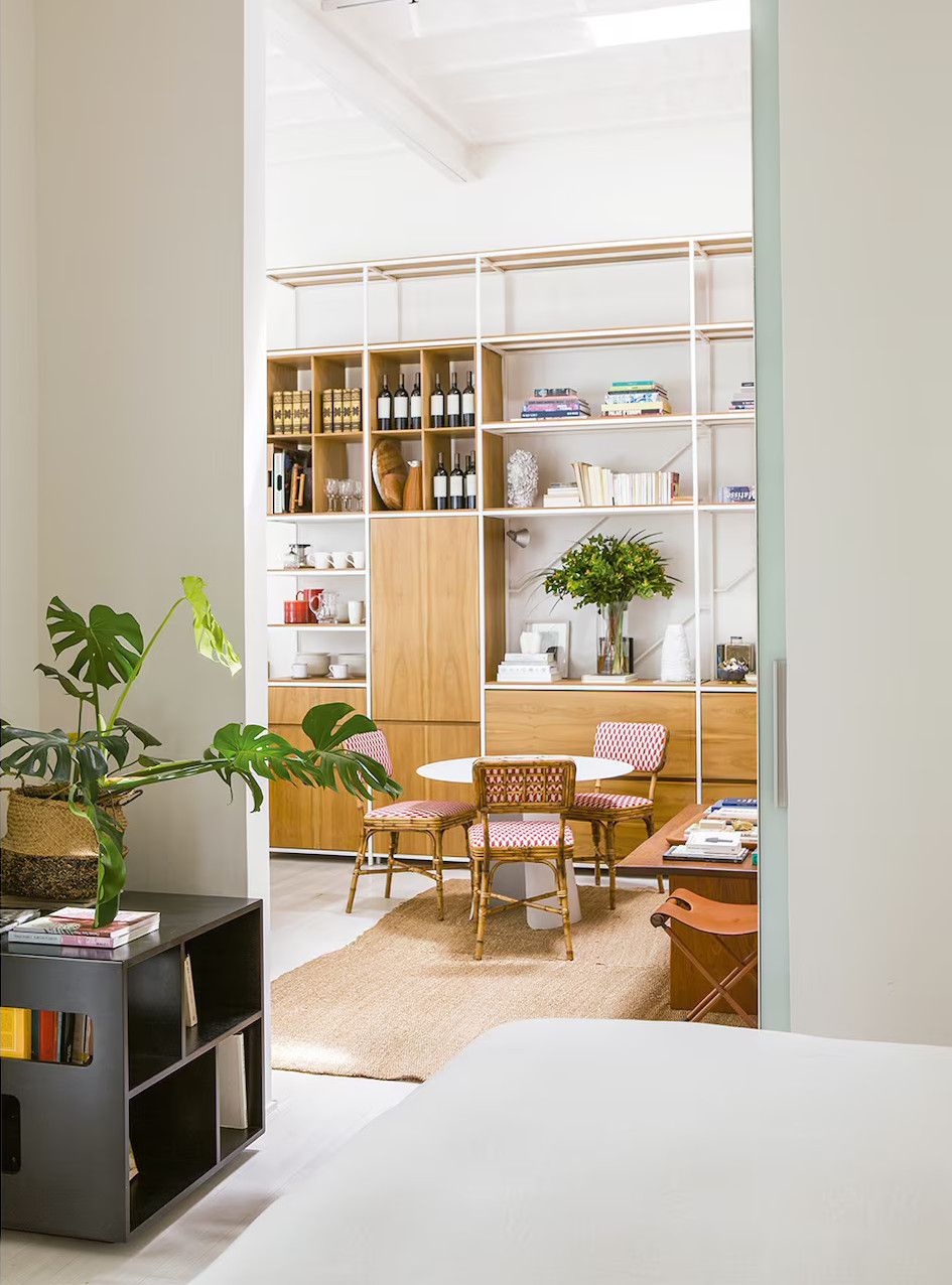 salon et chambre décoration contemporaine appartement rénové salon et chambre décoration contemporaine appartement rénové