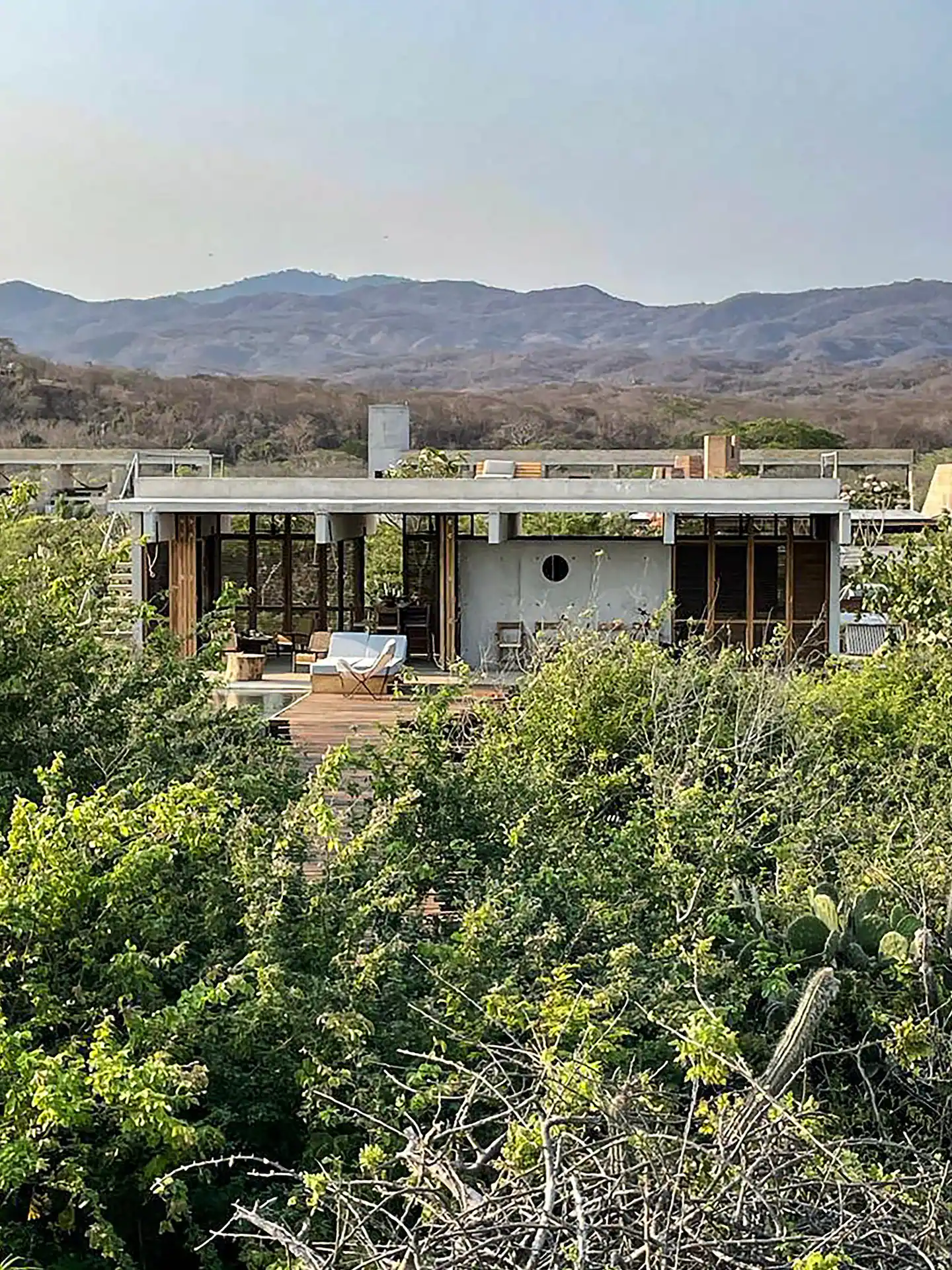 maison rustique mexicaine en béton et bois maison rustique mexicaine en béton et bois