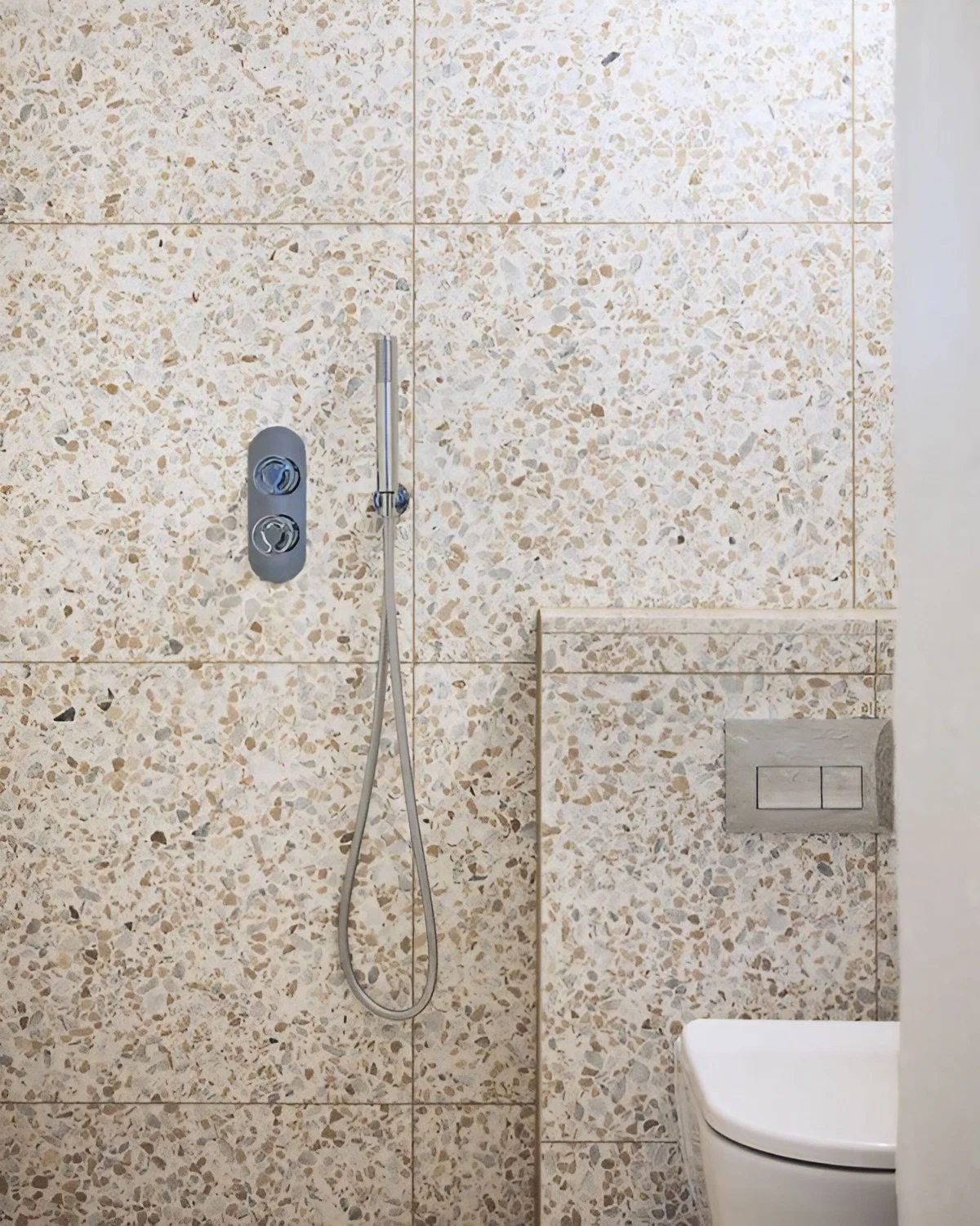 salle de bain carrelage terrazzo beige salle de bain carrelage terrazzo beige