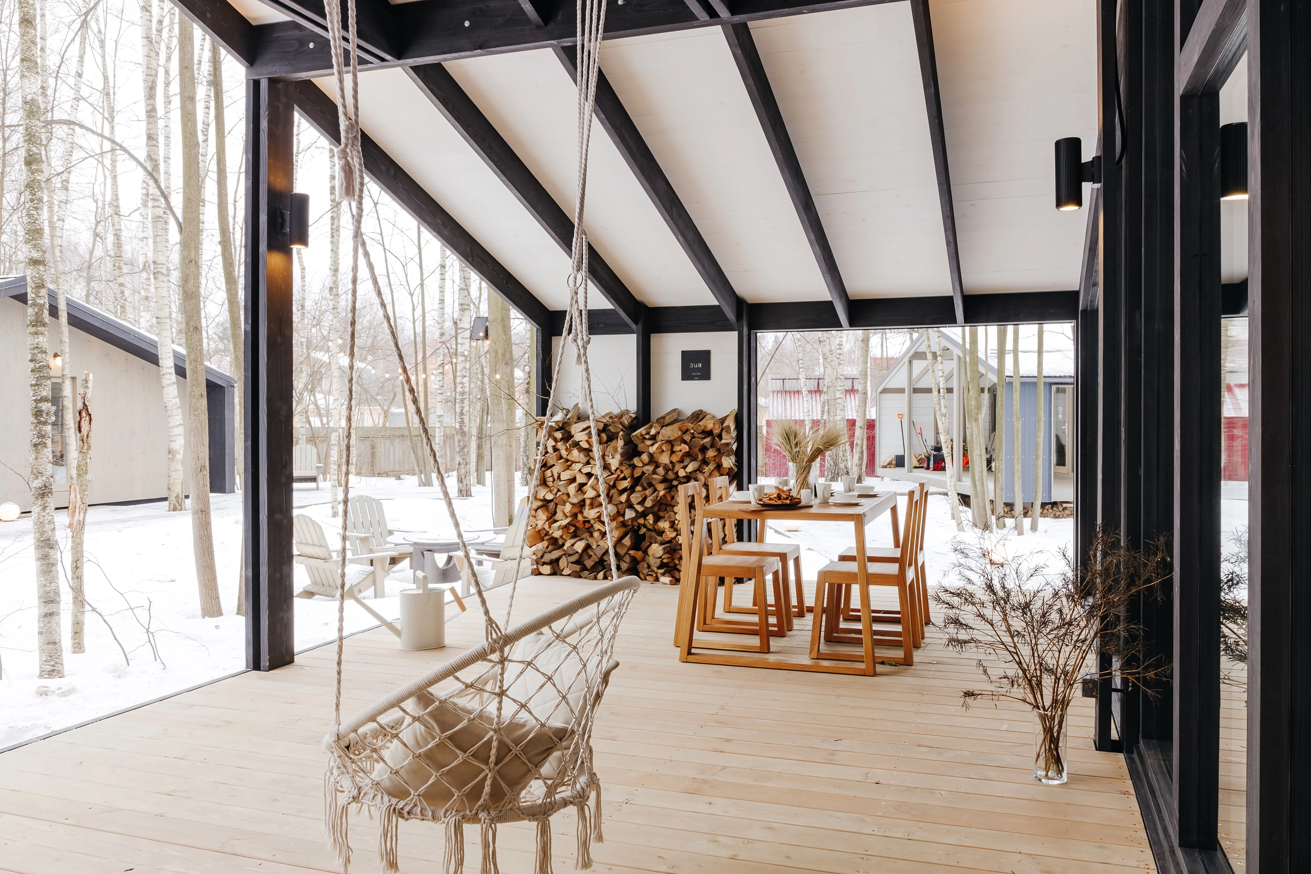 terrasse abritée maison en bois préfabriquée terrasse abritée maison en bois préfabriquée