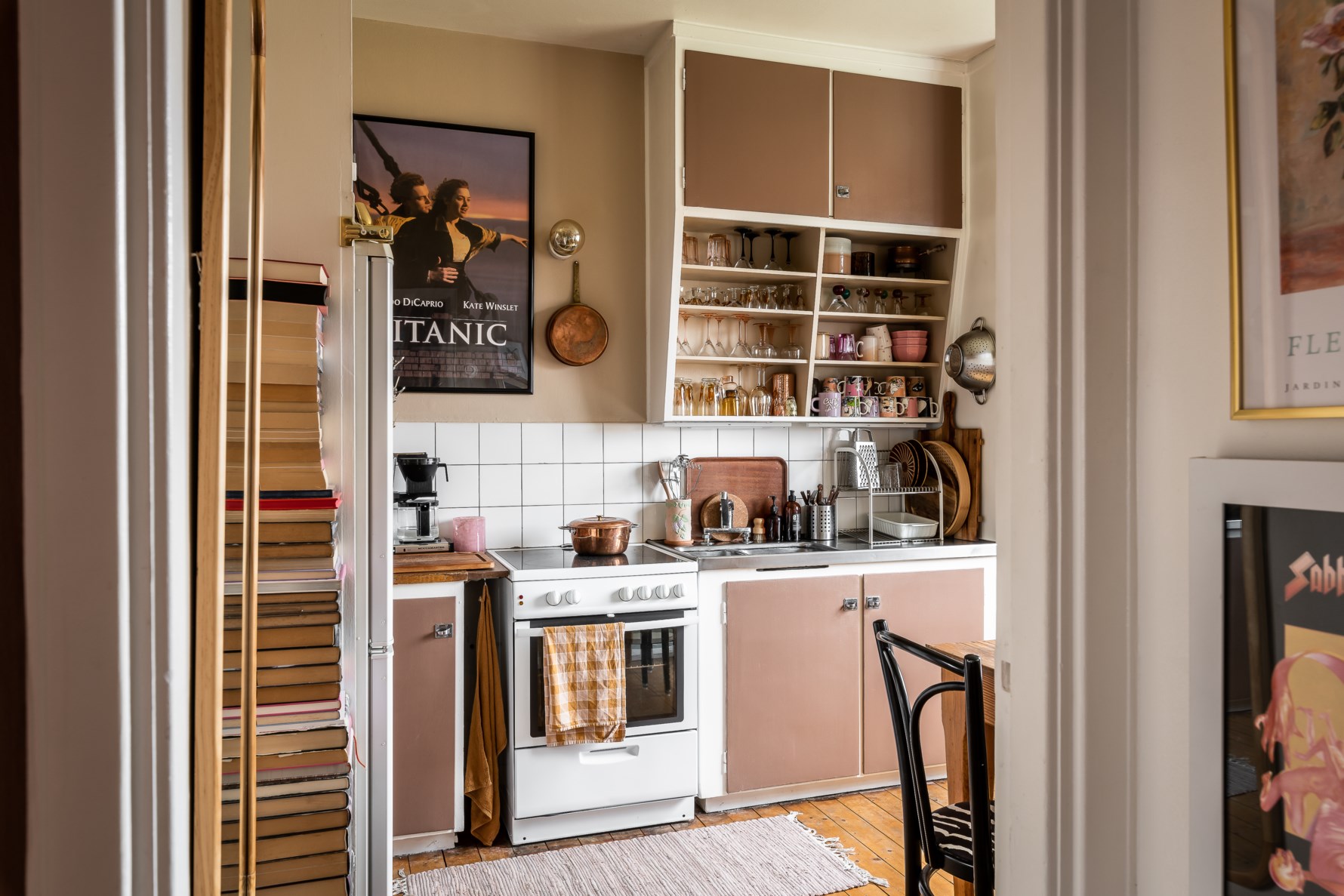 cuisine studio 35m2 décoration vintage rose cuisine studio 35m2 décoration vintage rose