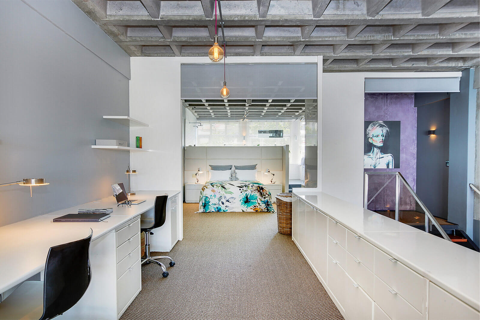 mezzanine avec bureau