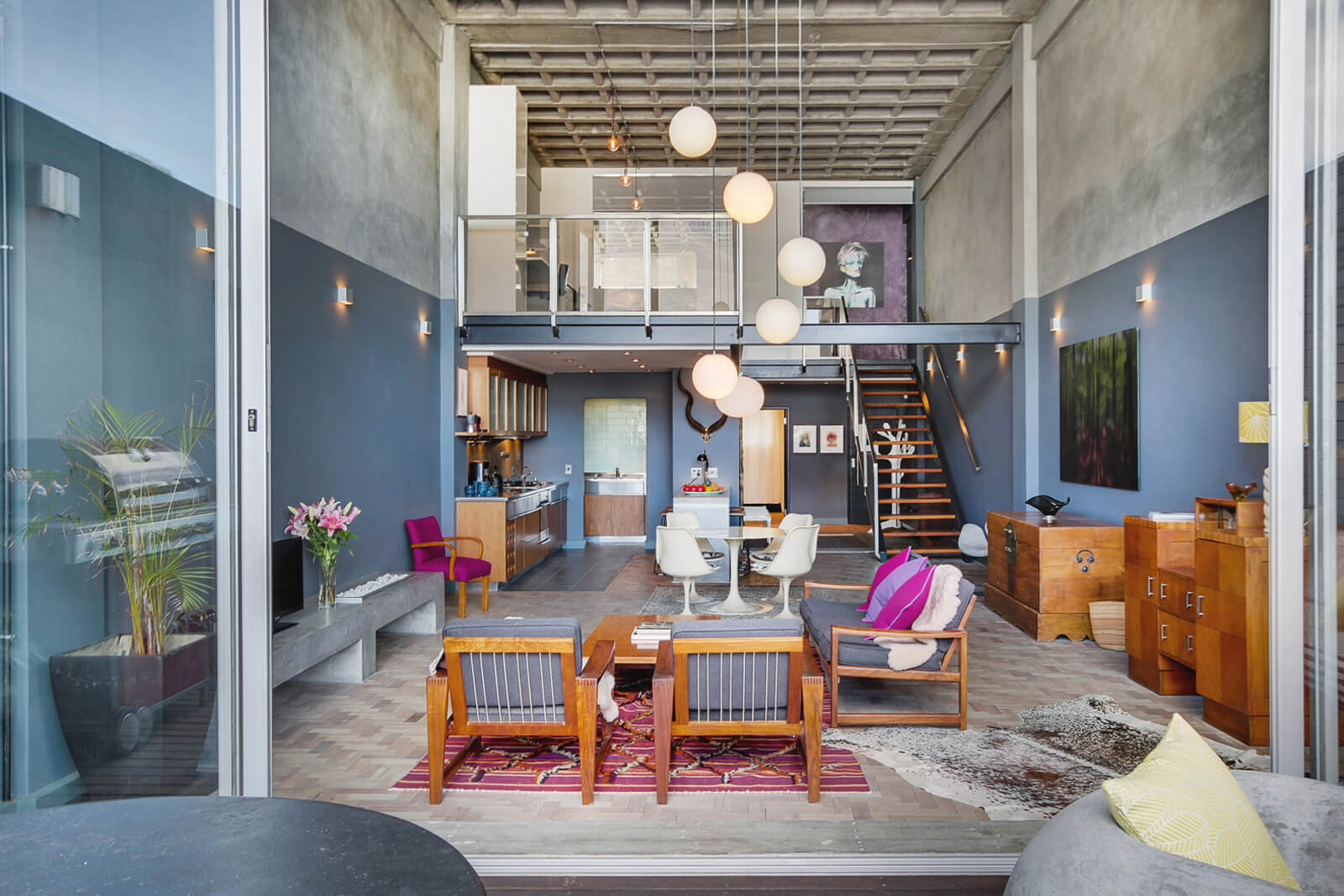 salon loft design