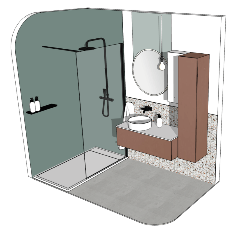 plan salle de bain Leroy Merlin