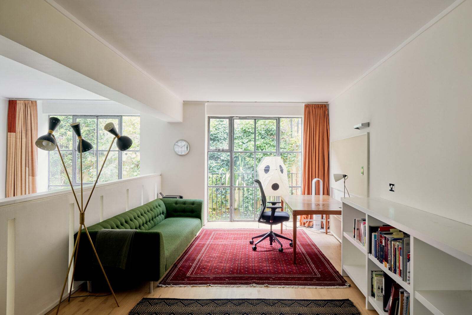 mezzanine loft avec salon
