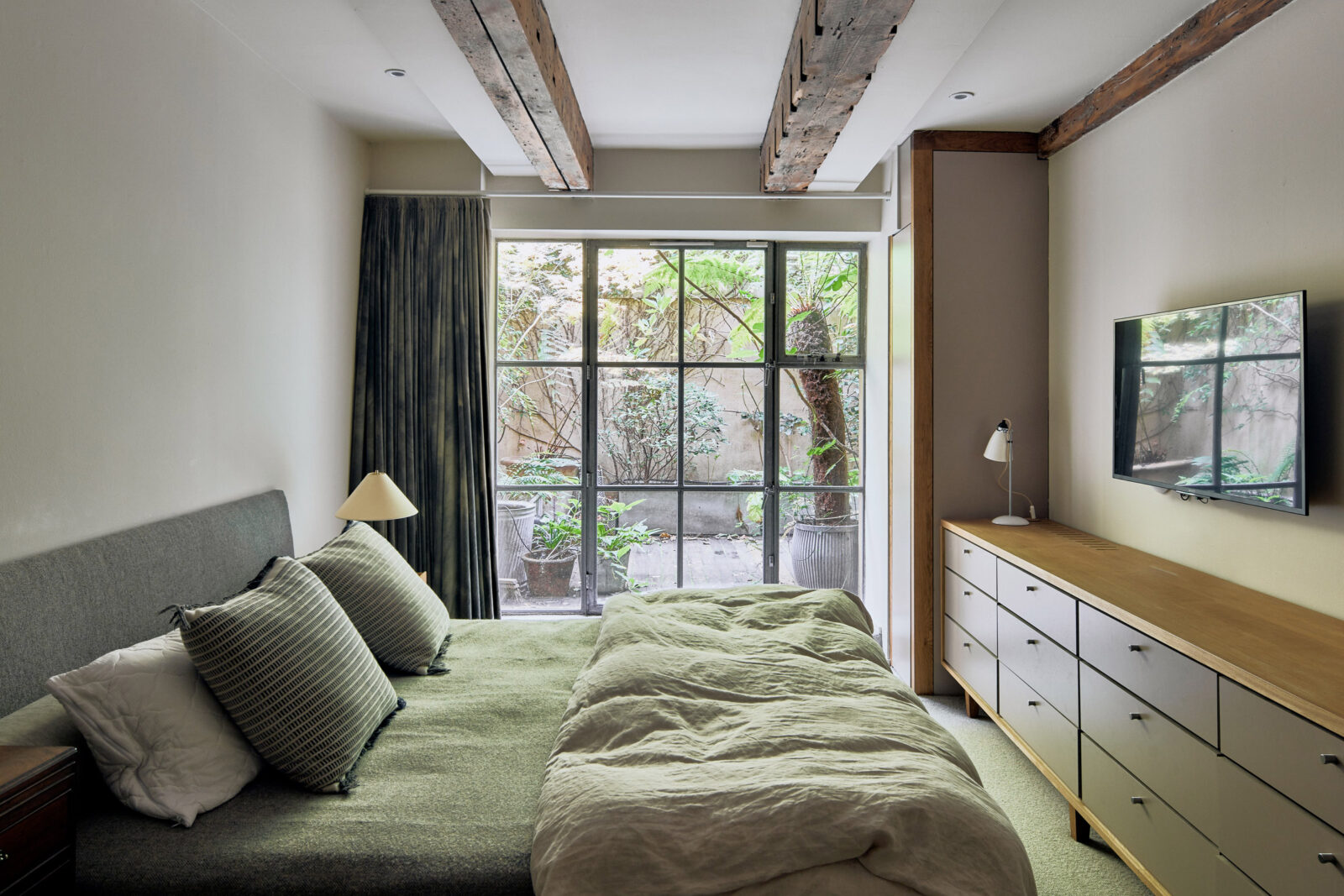 chambre loft avec terrasse