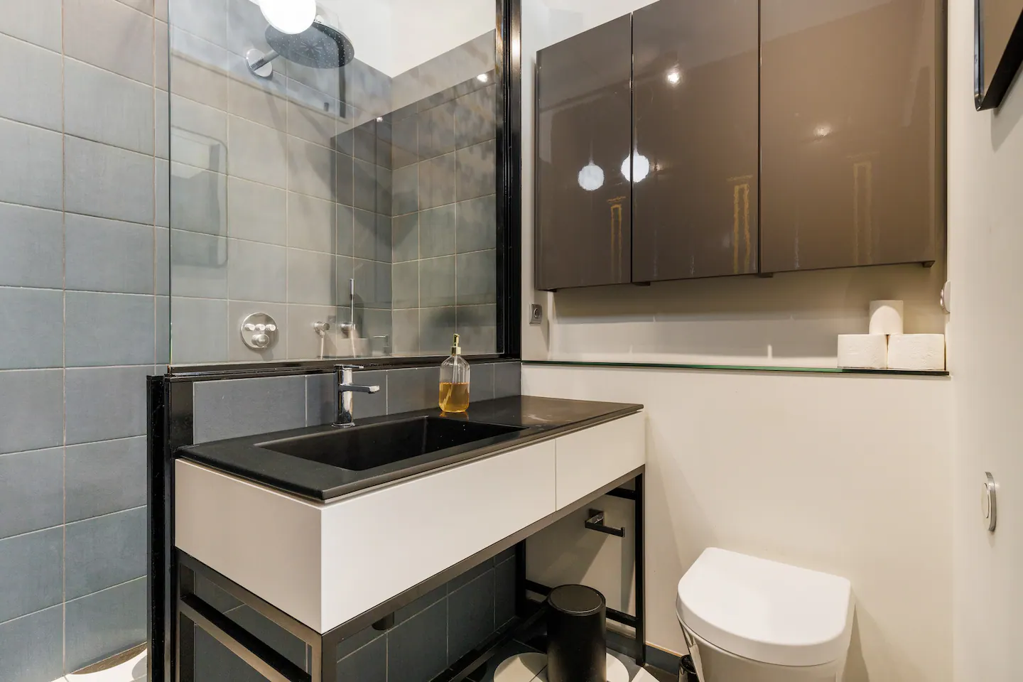 salle de bain design grise salle de bain design grise