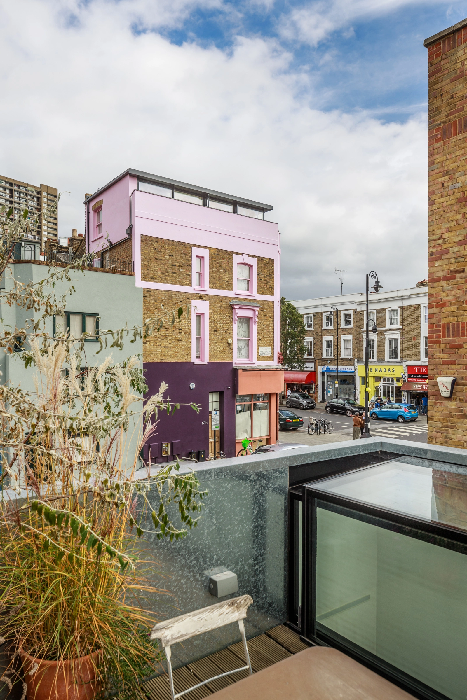 terrasse sur le toit maison de ville Londres