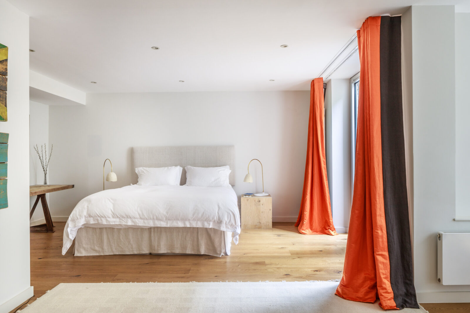 chambre minimaliste maison en ville