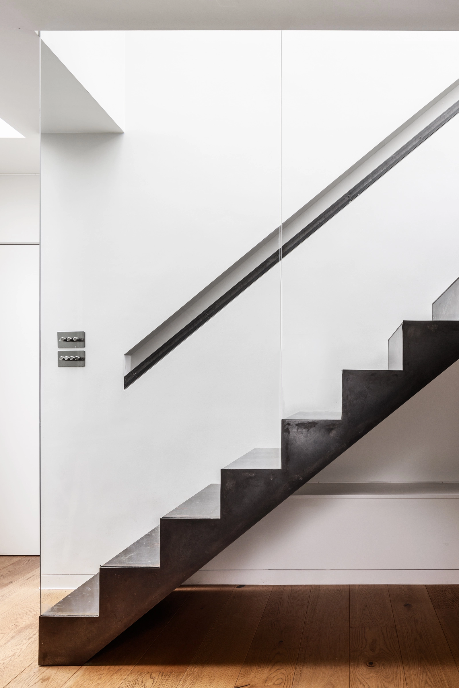 escalier design en métal