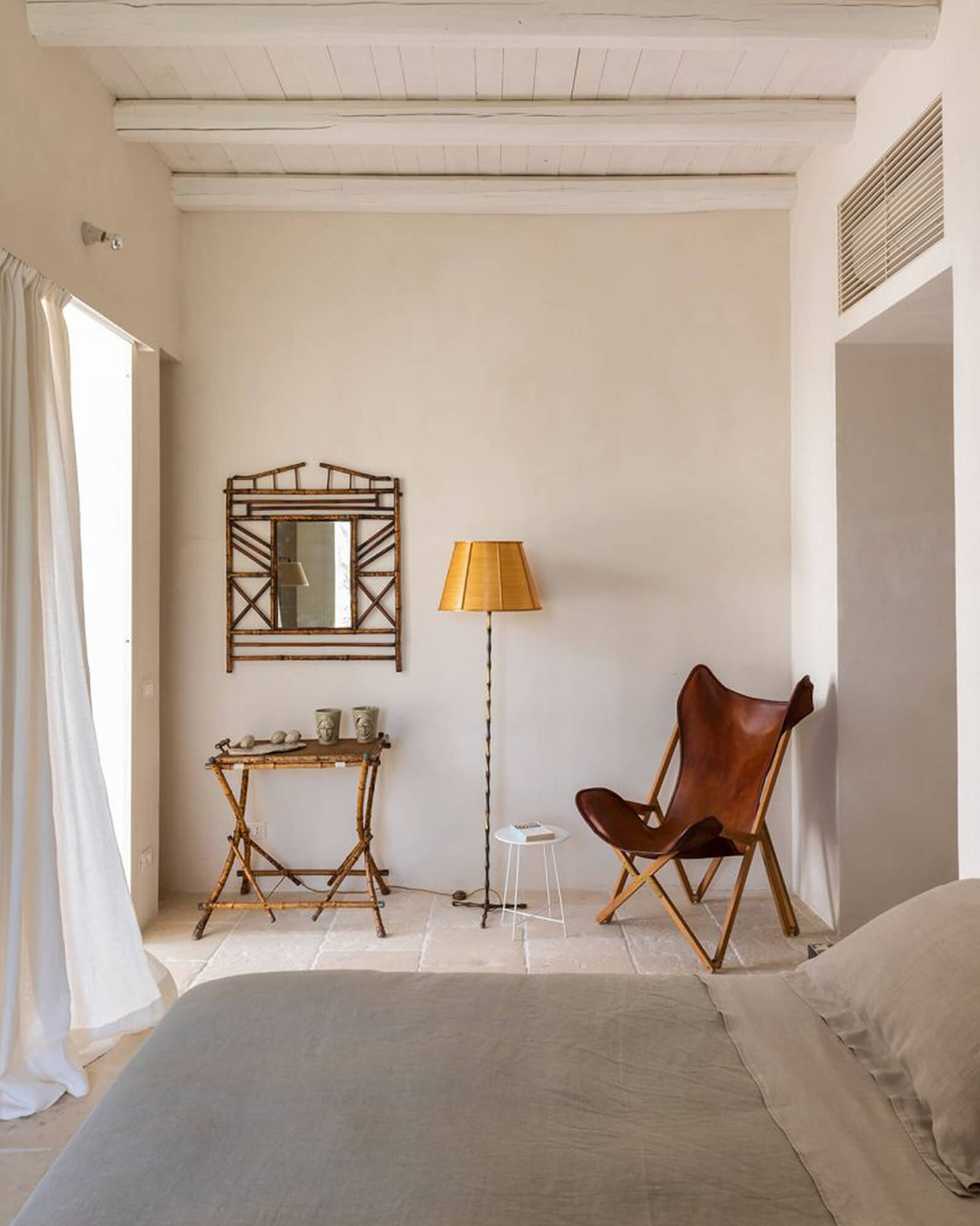 chambre avec poutres blanches maison contemporaine chambre avec poutres blanches maison contemporaine