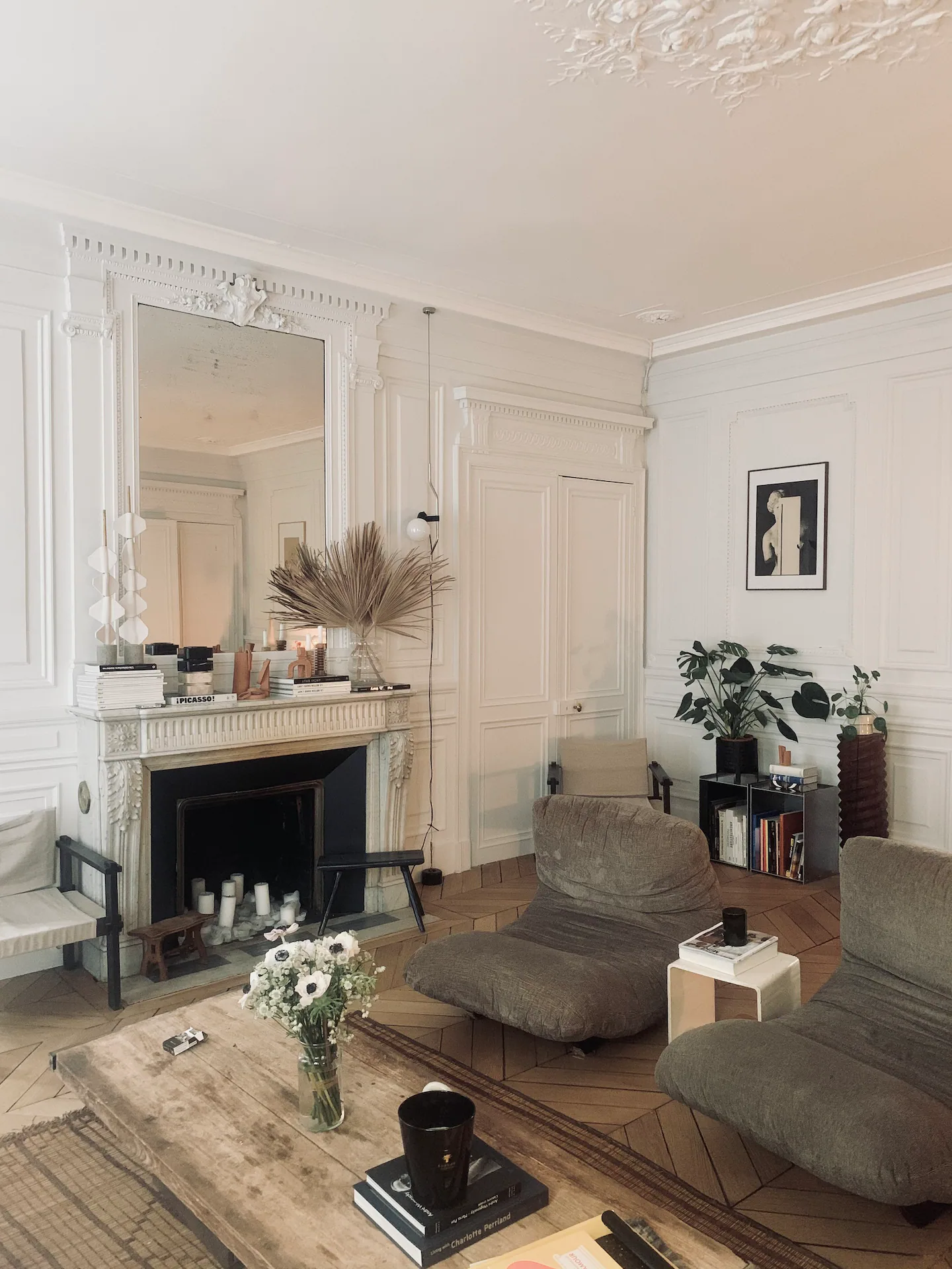 salon décoration design appartement haussmannien Paris salon décoration design appartement haussmannien Paris