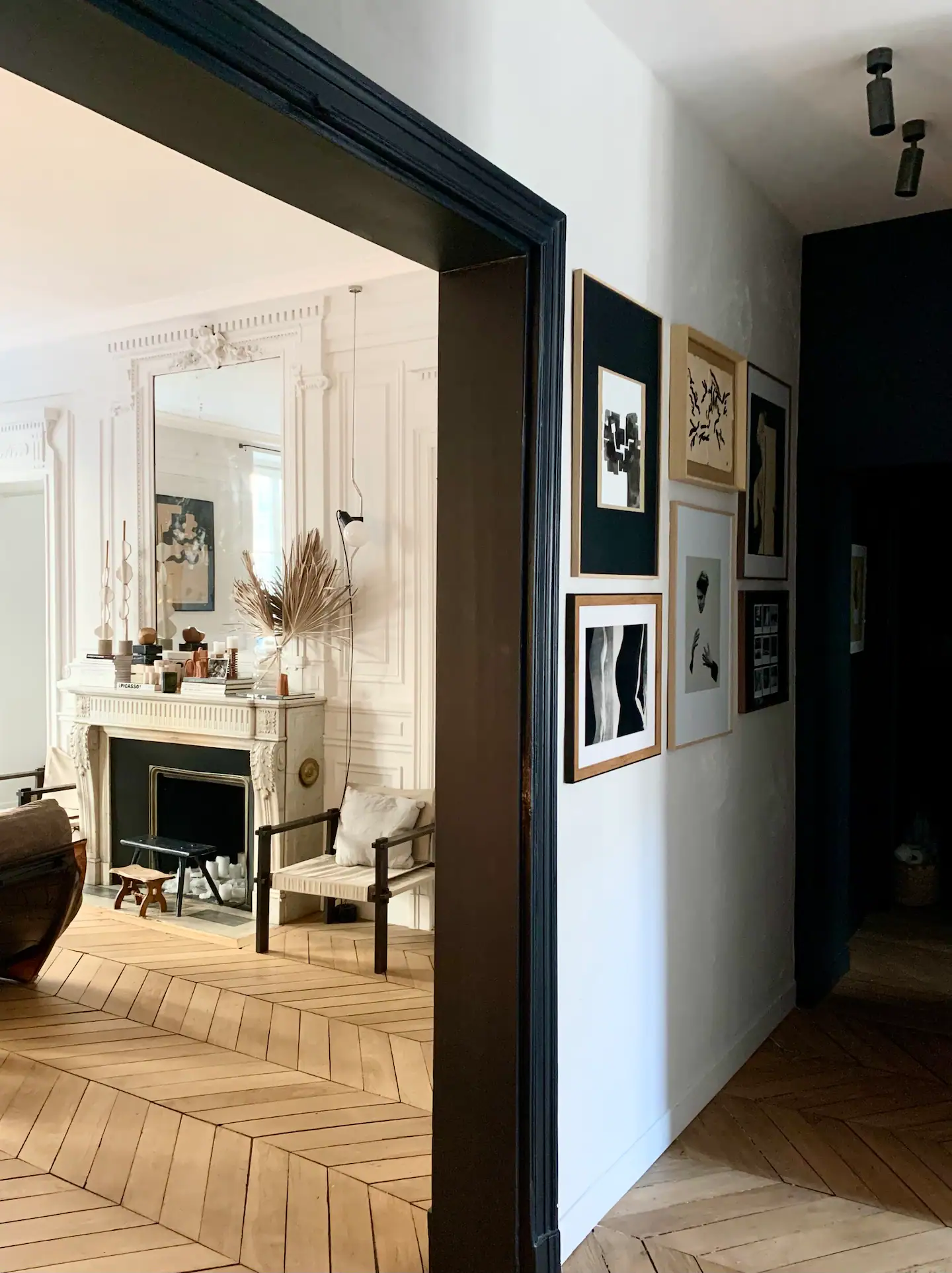 salon décoration design appartement haussmannien Paris salon décoration design appartement haussmannien Paris