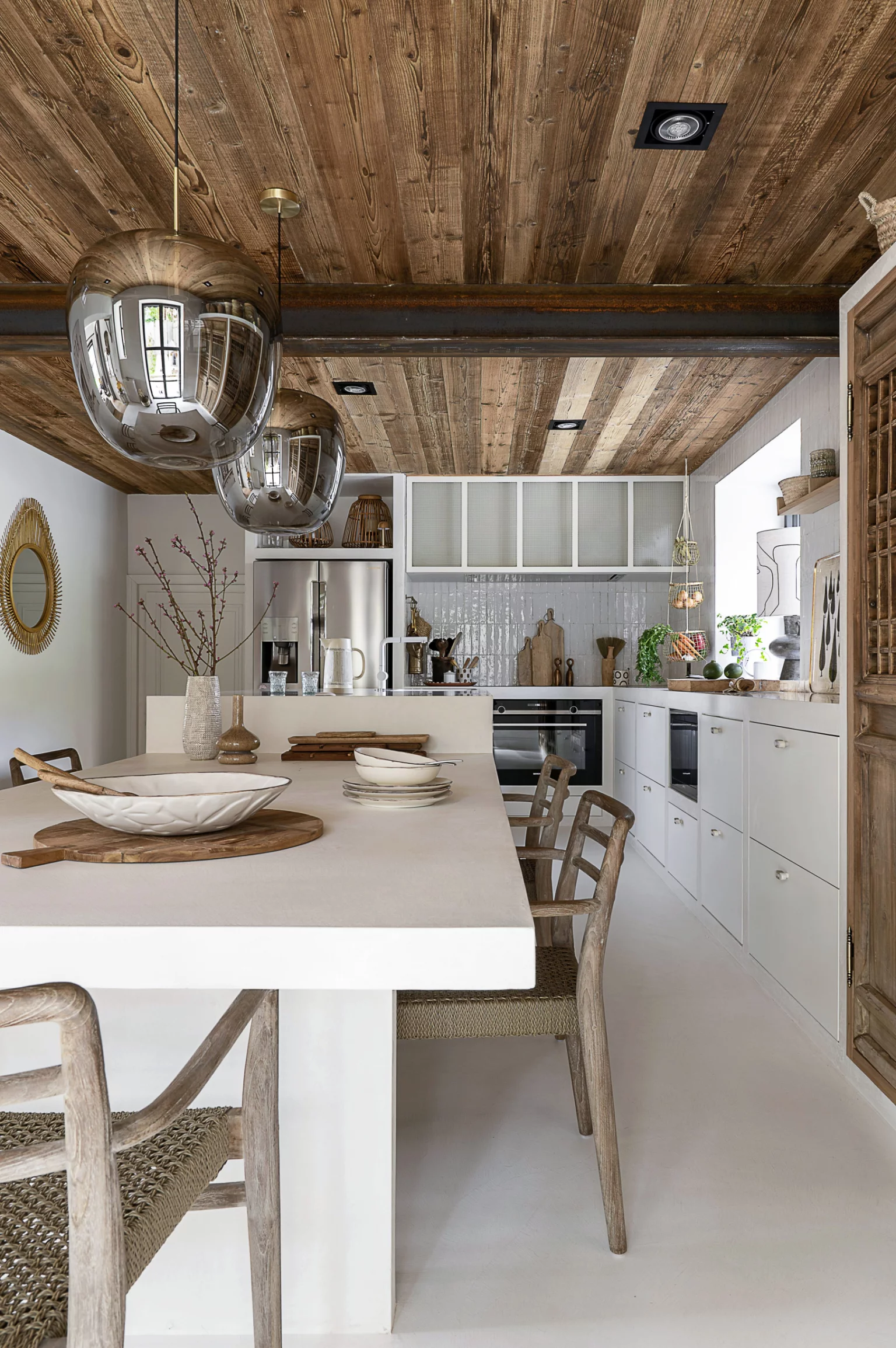 cuisine rustique chic Cécile Simeone
