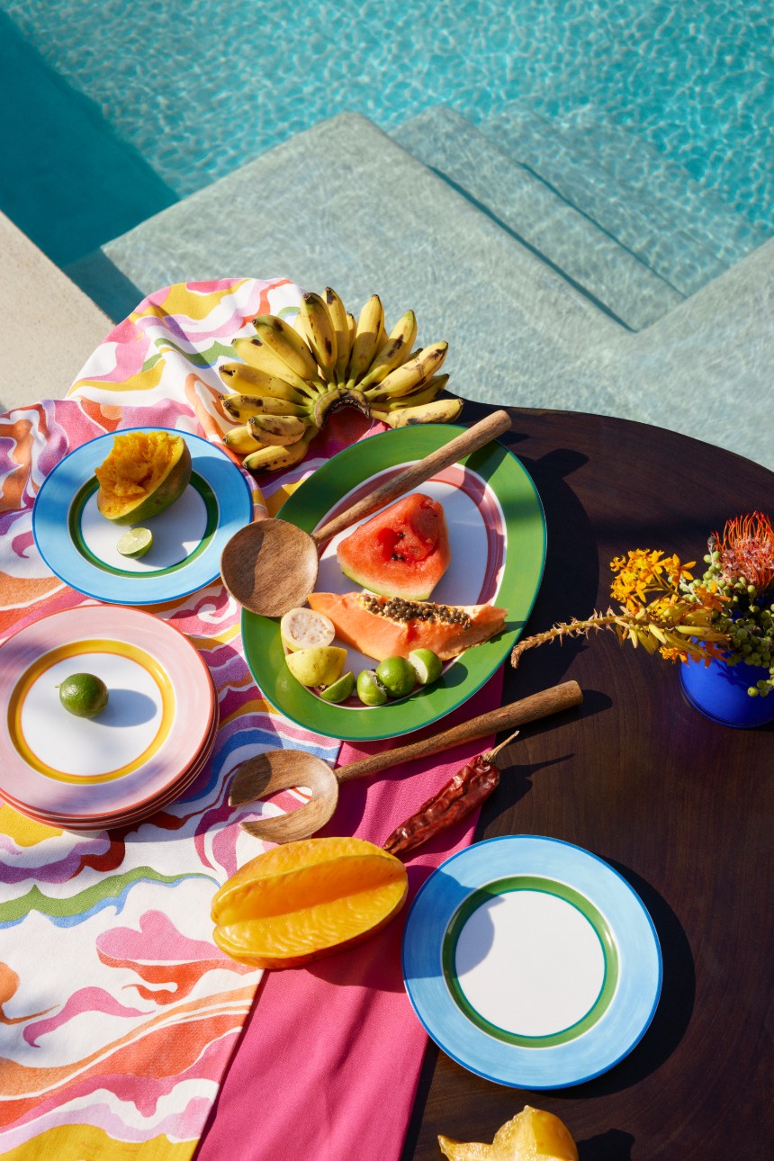 vaisselle colorée H&M Home