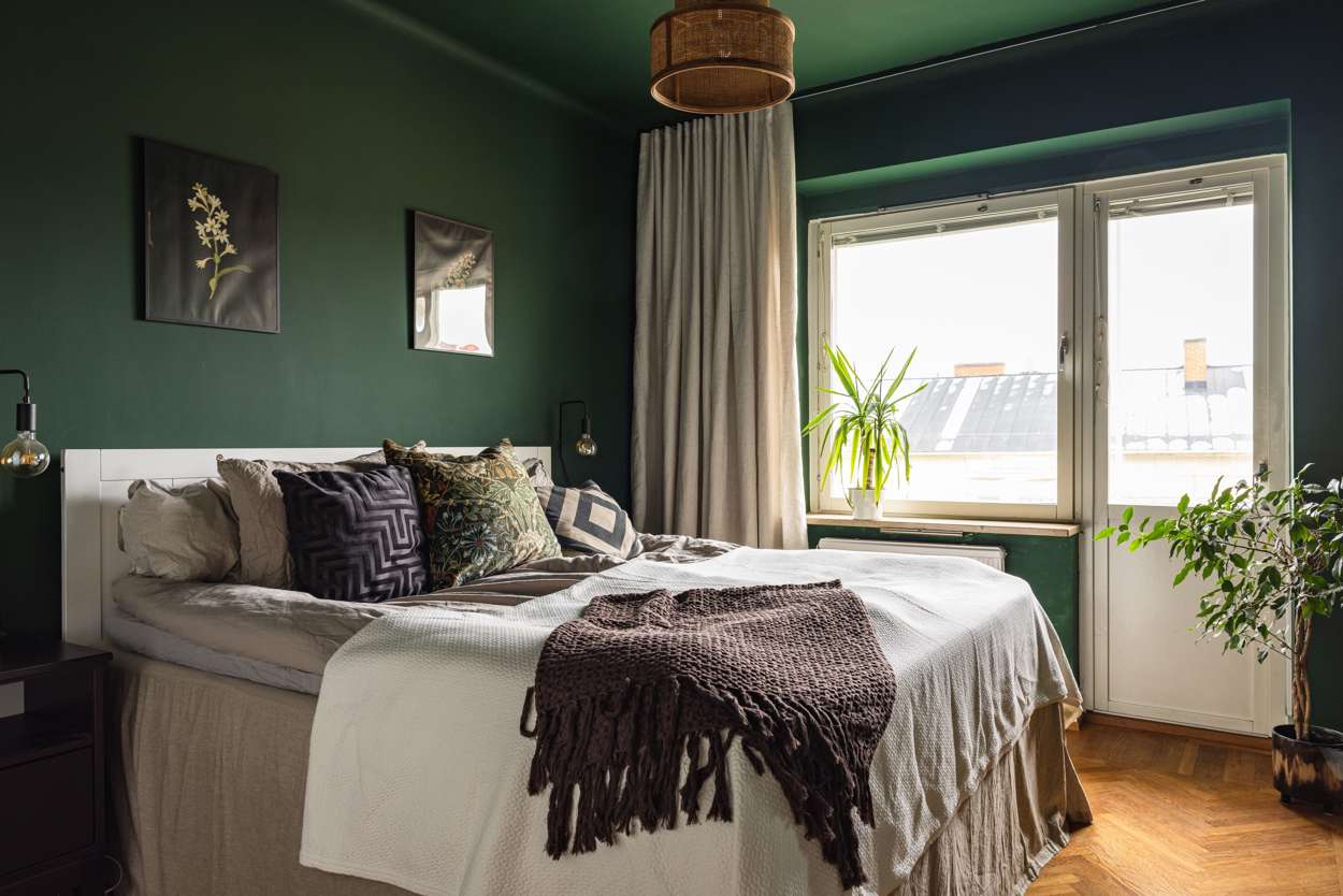 chambre vert sapin décoration scandinave chambre vert sapin décoration scandinave