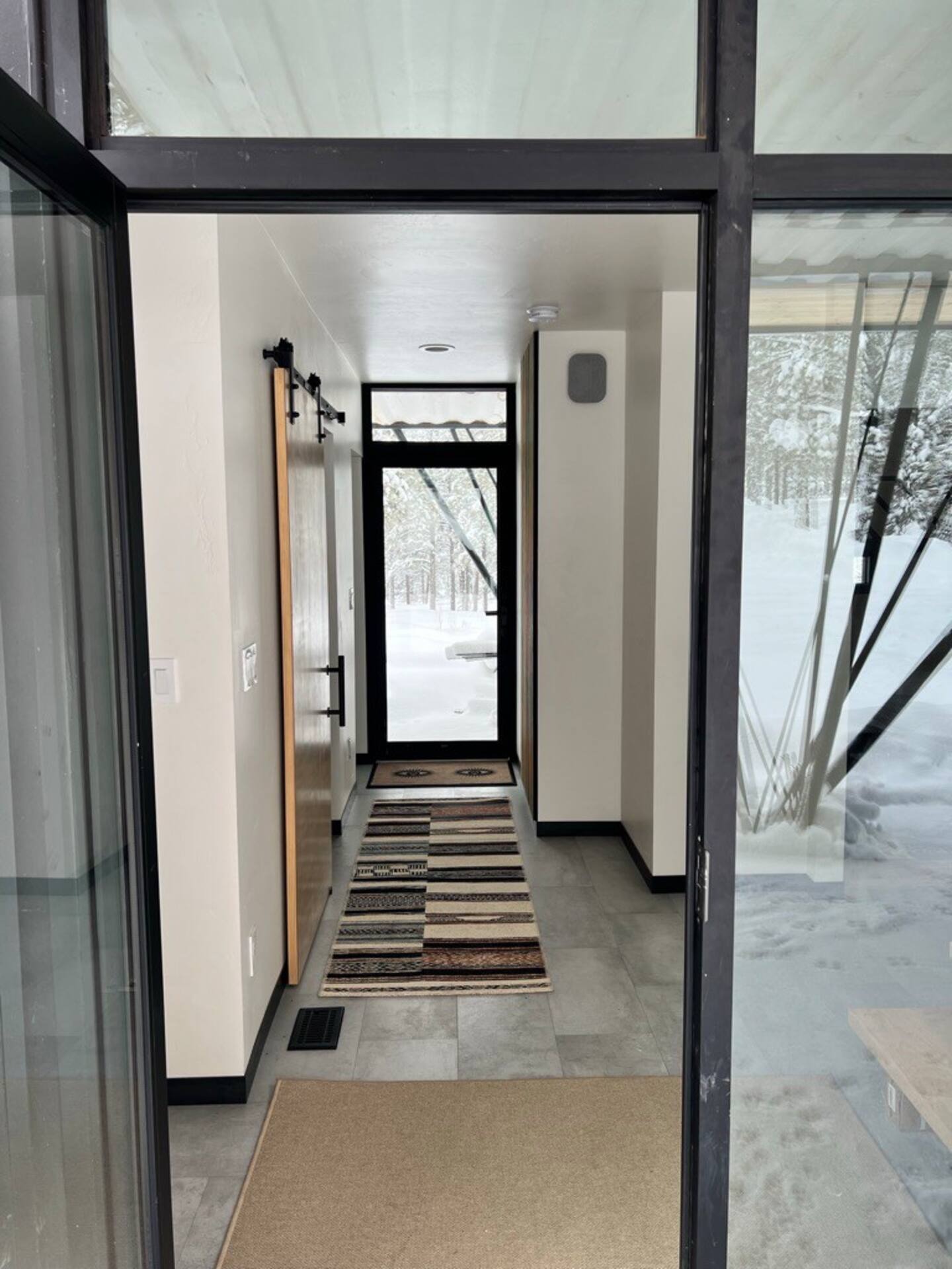 entrée maison container