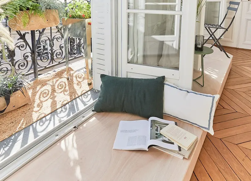 salon avec estrade pour balcon filant aménagé salon avec estrade pour balcon filant aménagé