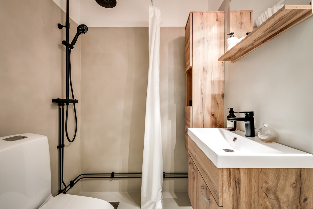 salle de bain néo rustique salle de bain néo rustique