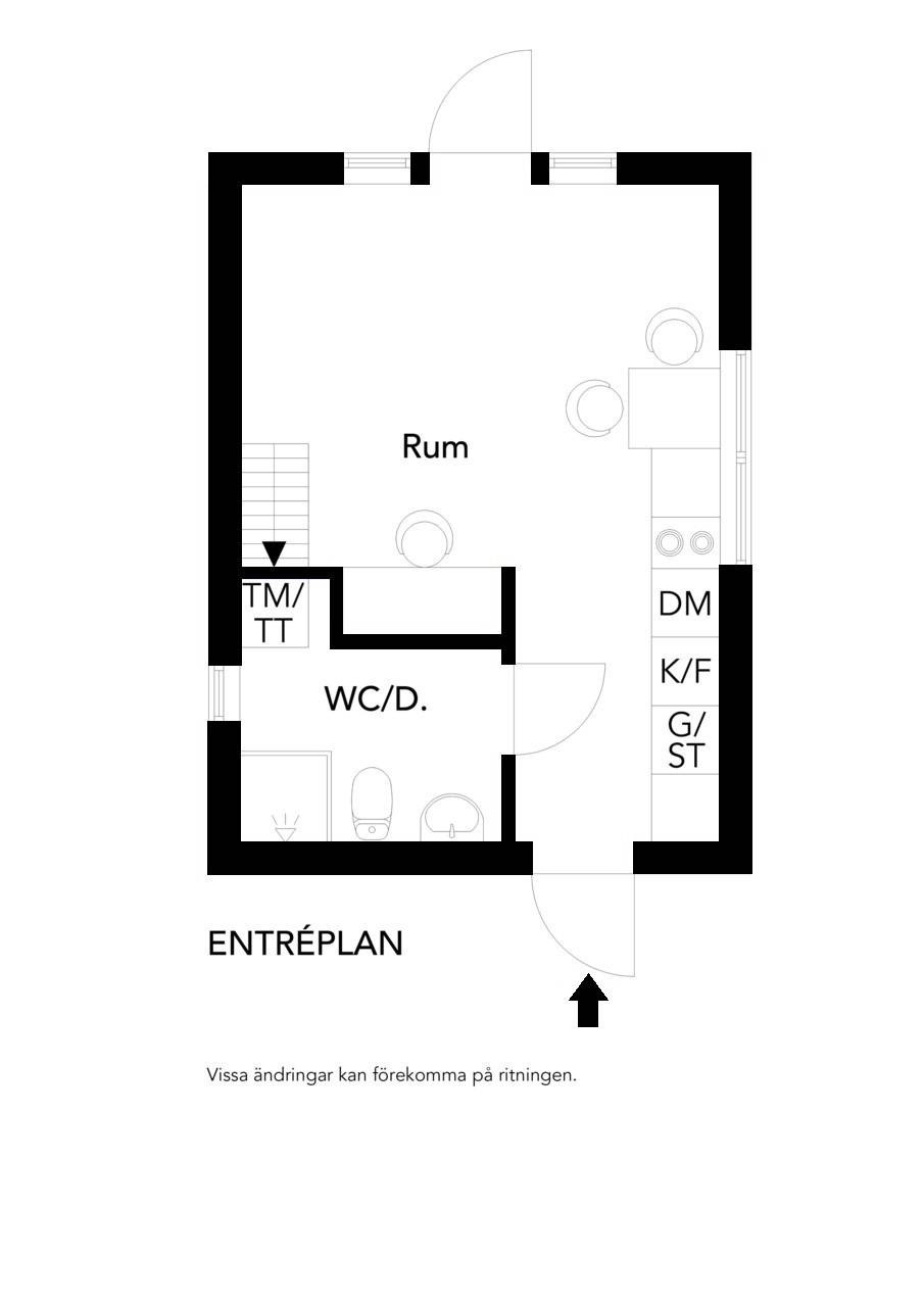 plan mini maison 25m2