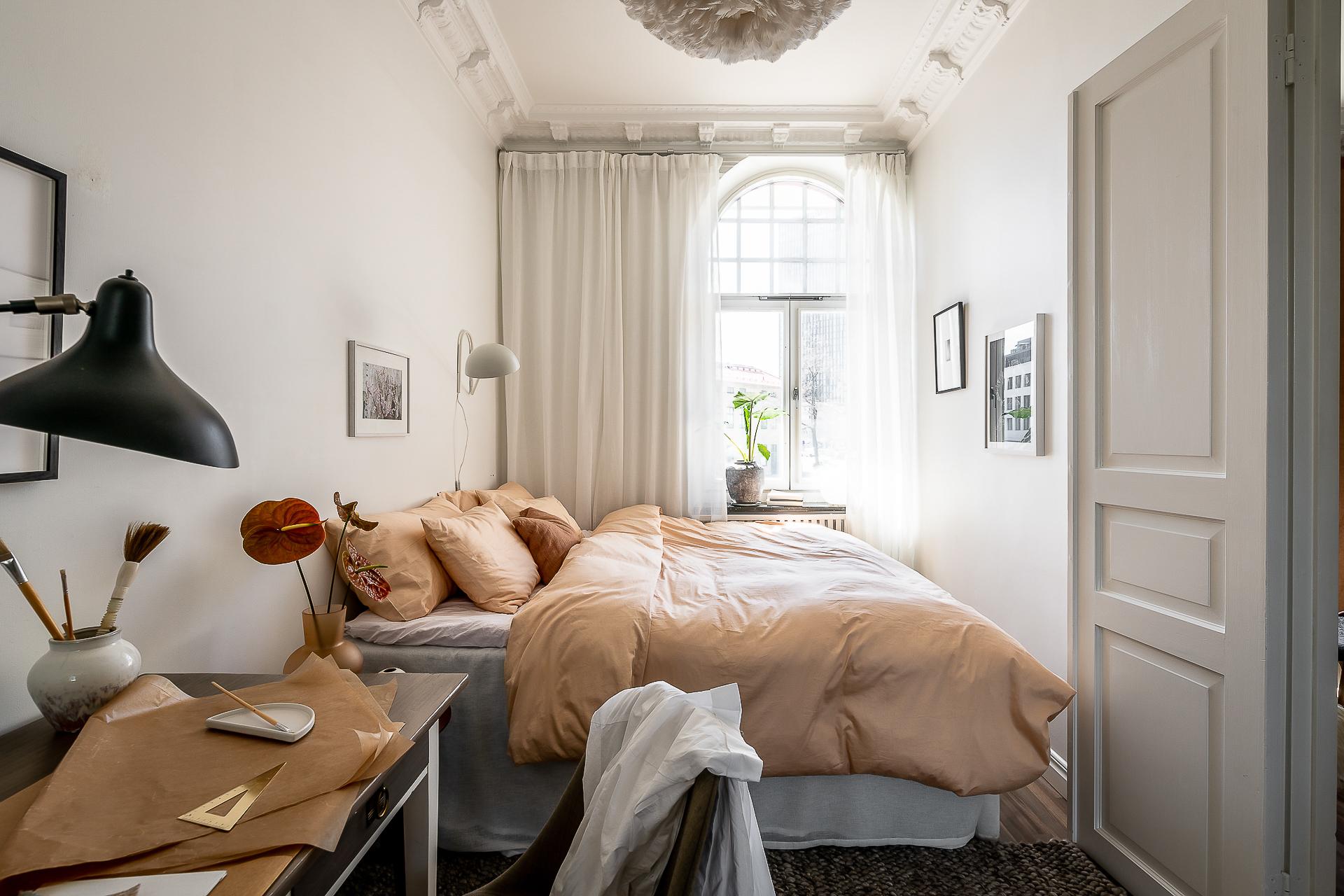 chambre avec moulures décoration contemporaine et scandinave chambre avec moulures décoration contemporaine et scandinave
