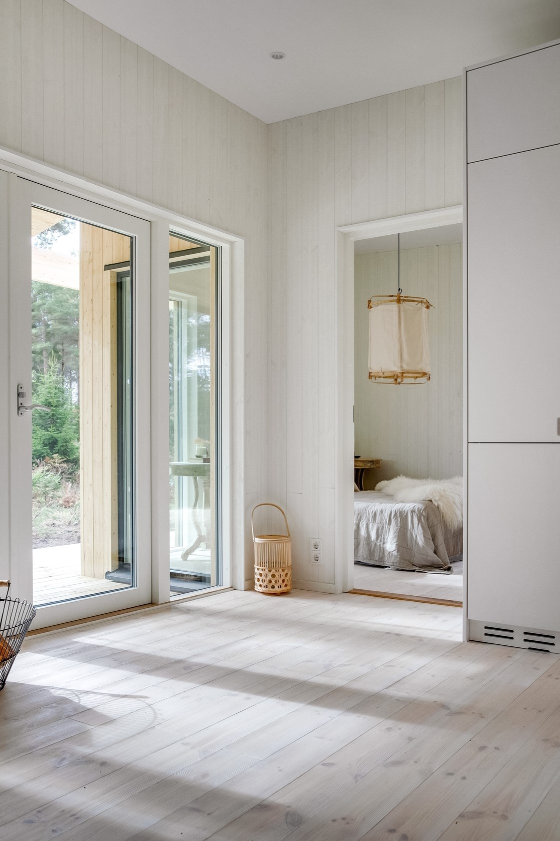 chambre maison en bois