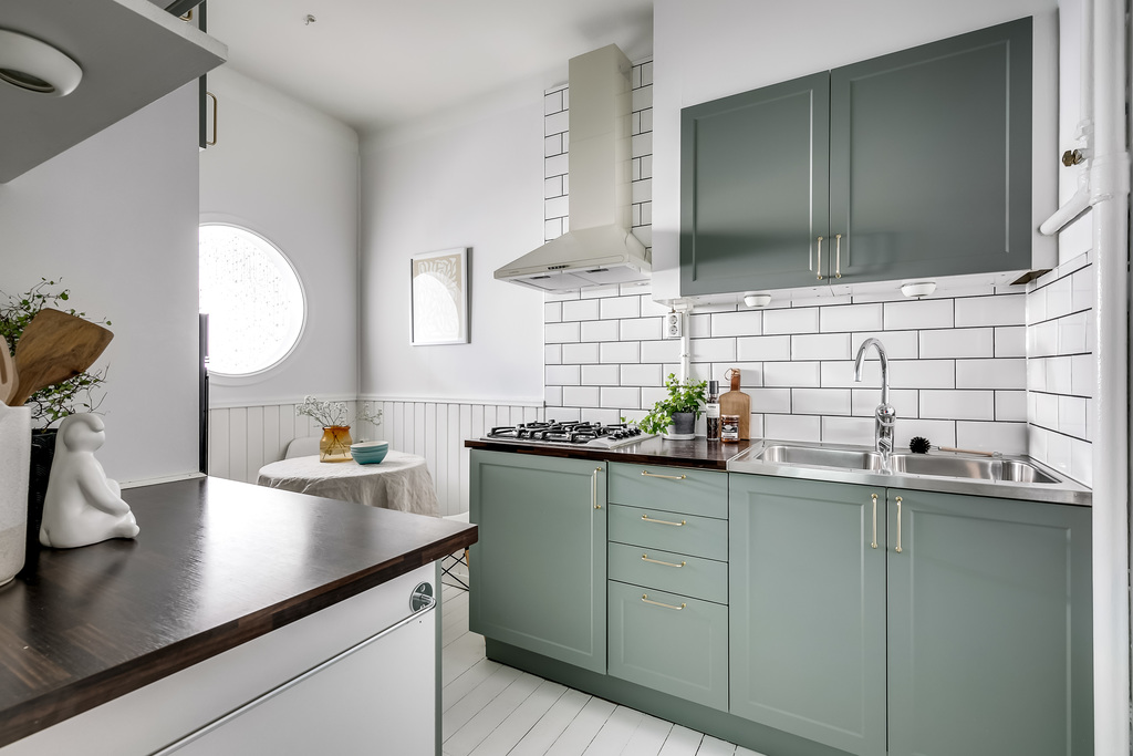 cuisine verte décoration scandinave cuisine verte décoration scandinave