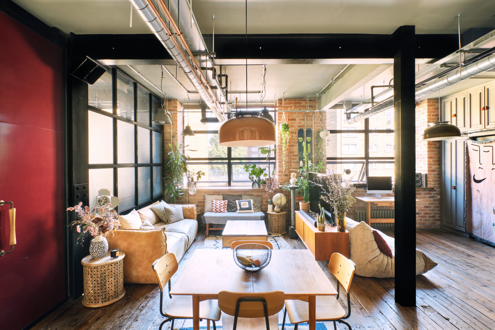 salon petit loft Londres salon petit loft Londres