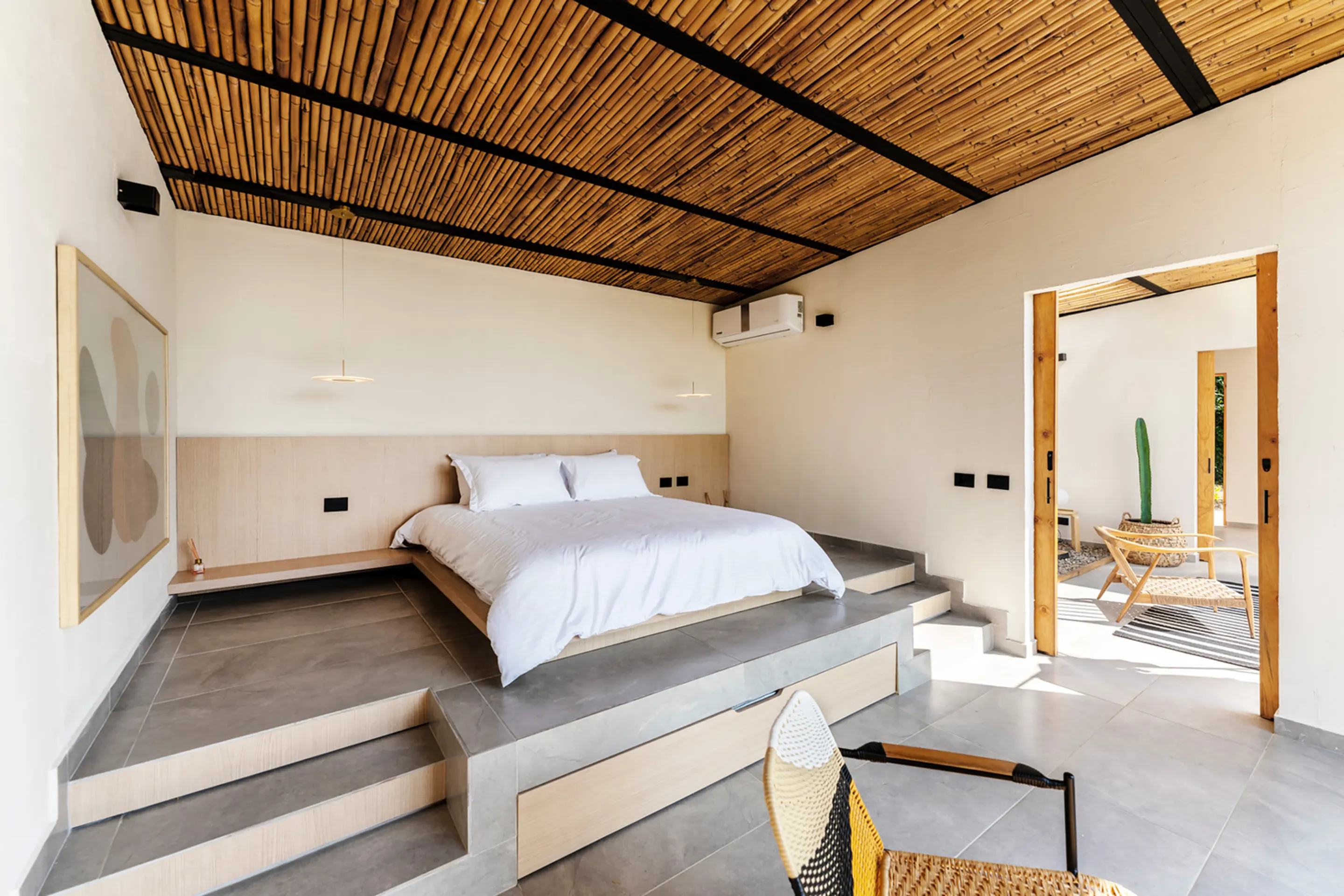 chambre avec podium béton chambre avec podium béton