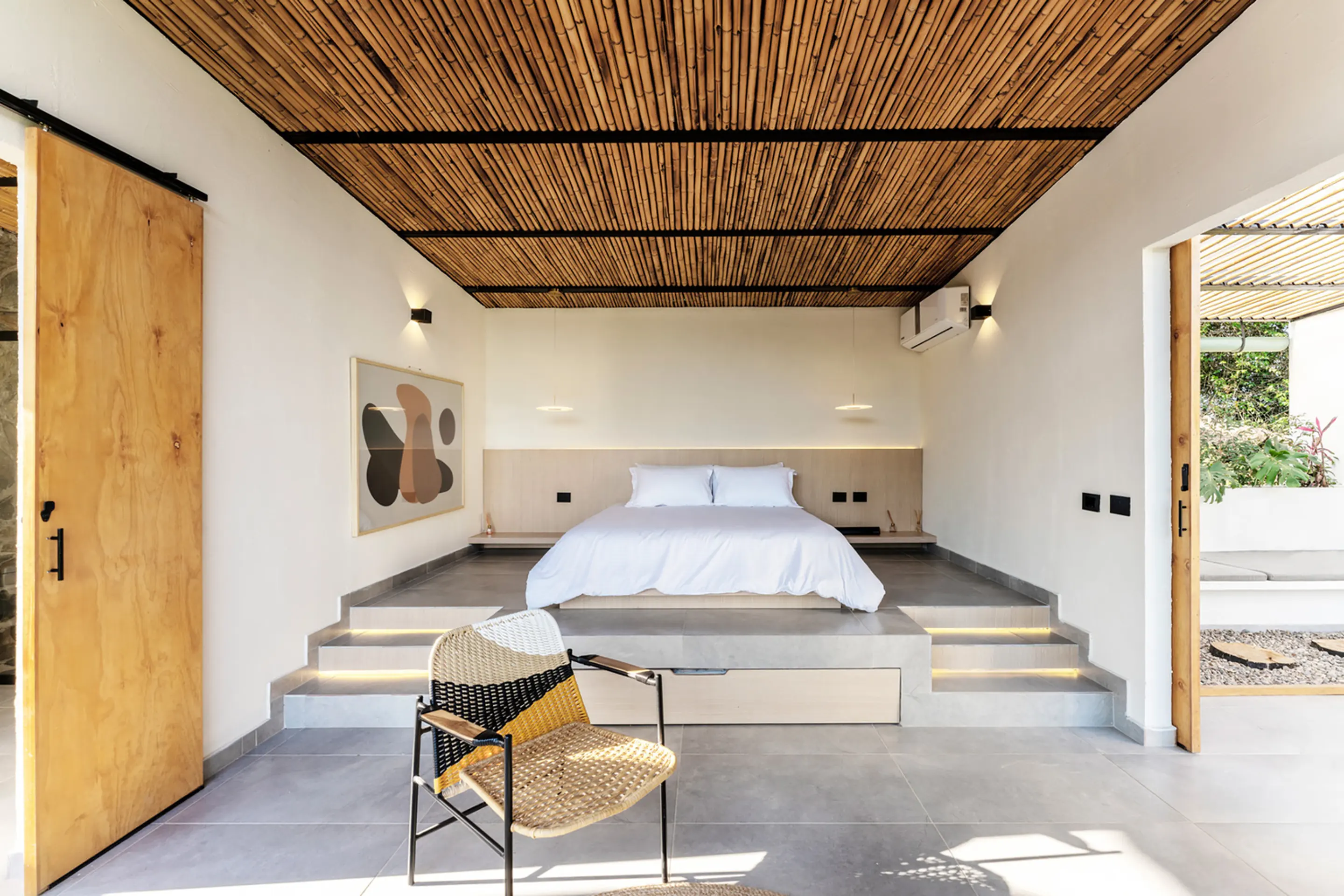 chambre avec podium béton chambre avec podium béton