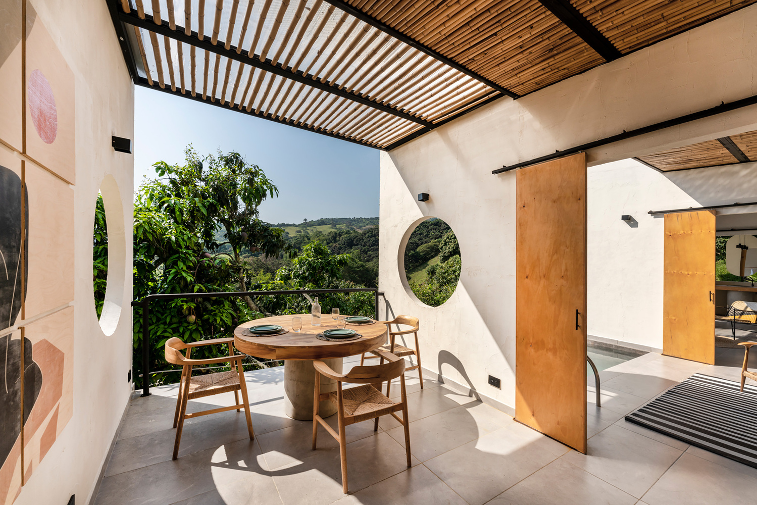 salle à manger avec pergola salle à manger avec pergola