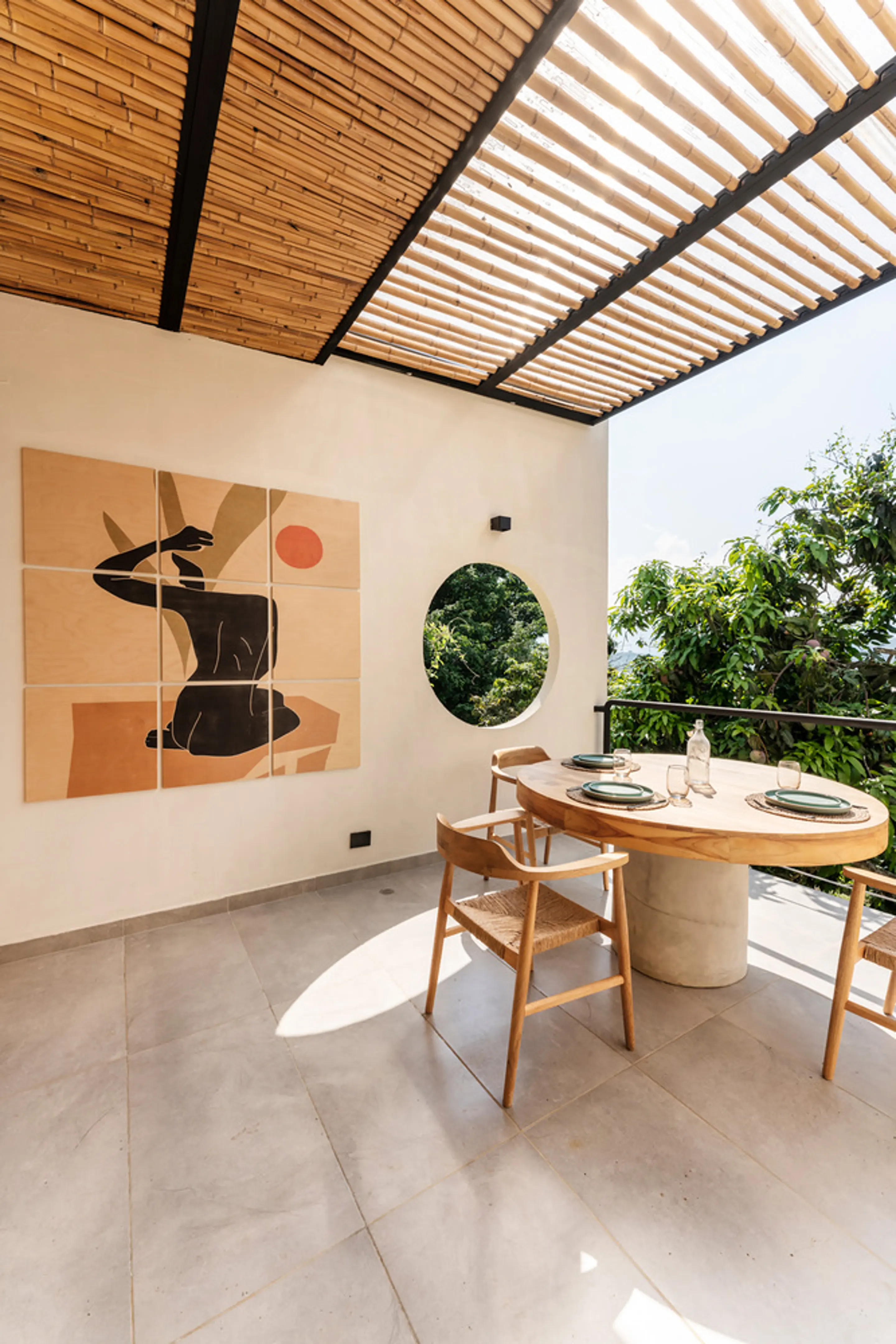salle à manger avec pergola salle à manger avec pergola