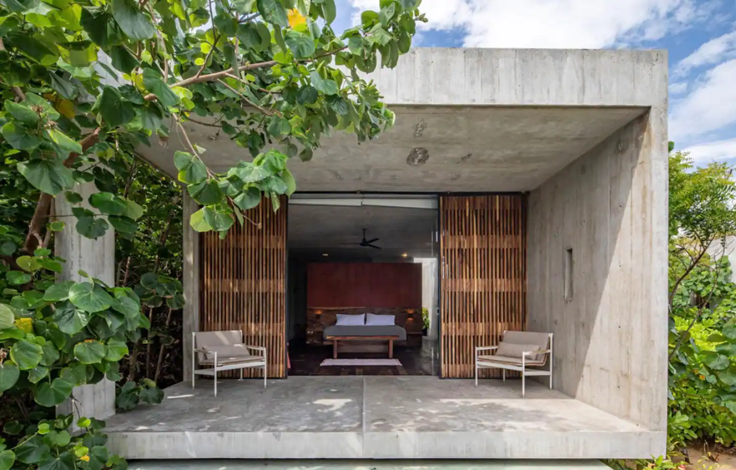 chambre avec terrasse béton chambre avec terrasse béton