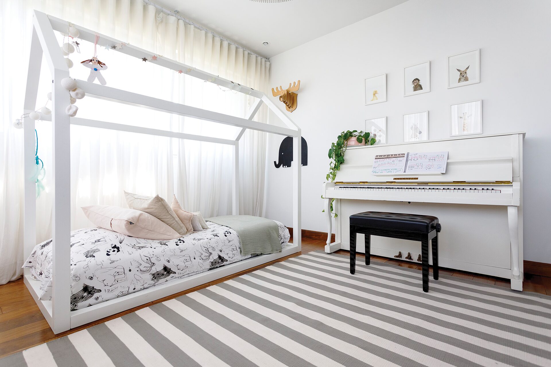 chambre avec lit cabane blanc chambre avec lit cabane blanc