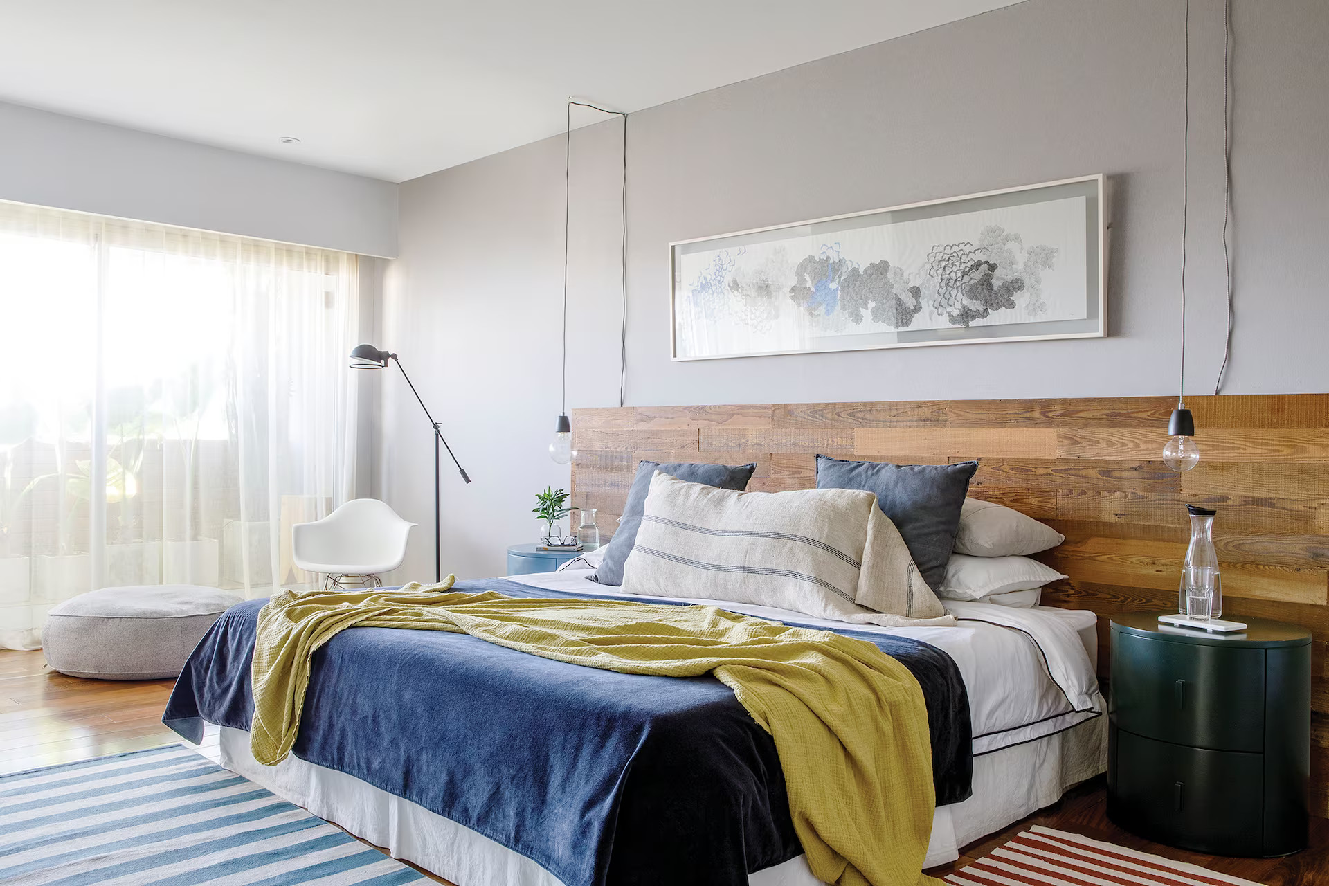 chambre bleue décoration design chambre bleue décoration design