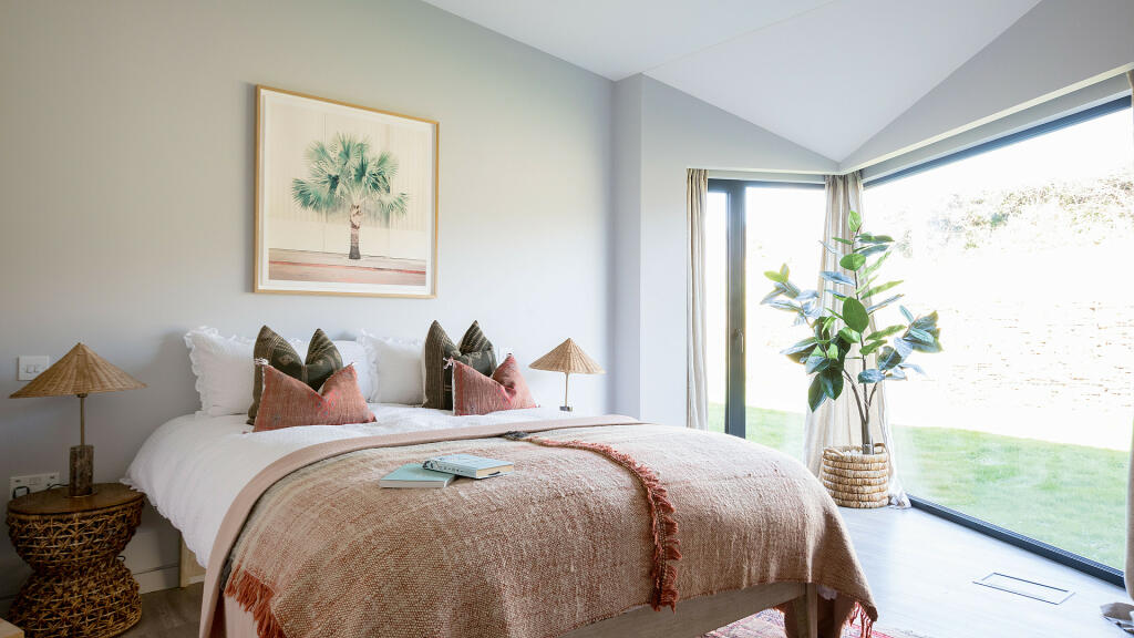 chambre avec baie vitrée maison contemporaine chambre avec baie vitrée maison contemporaine