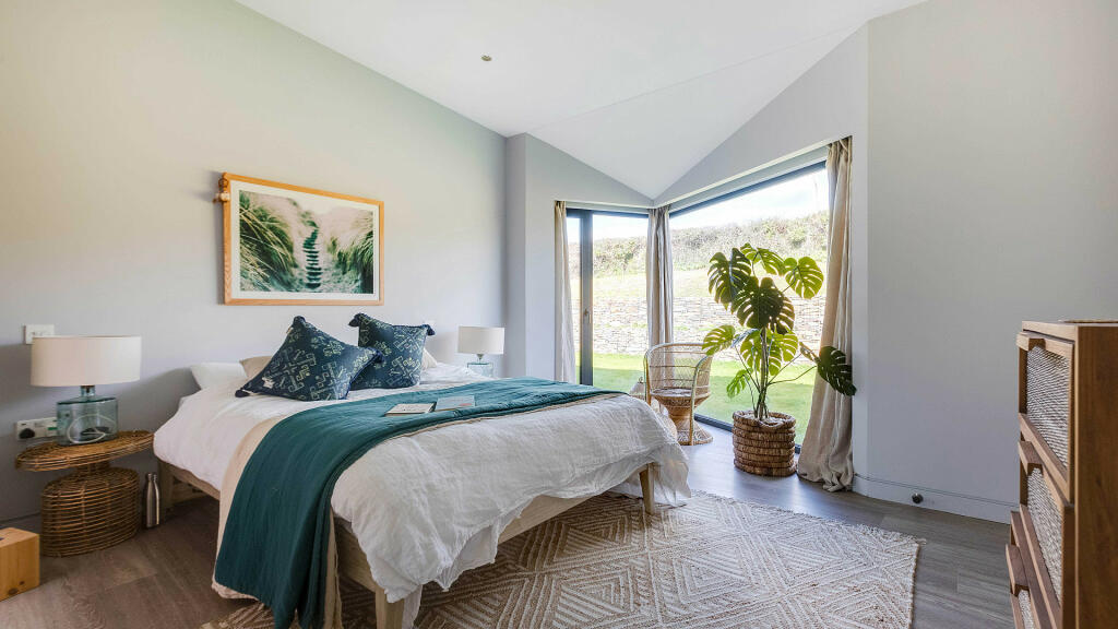 chambre avec baie vitrée maison contemporaine chambre avec baie vitrée maison contemporaine