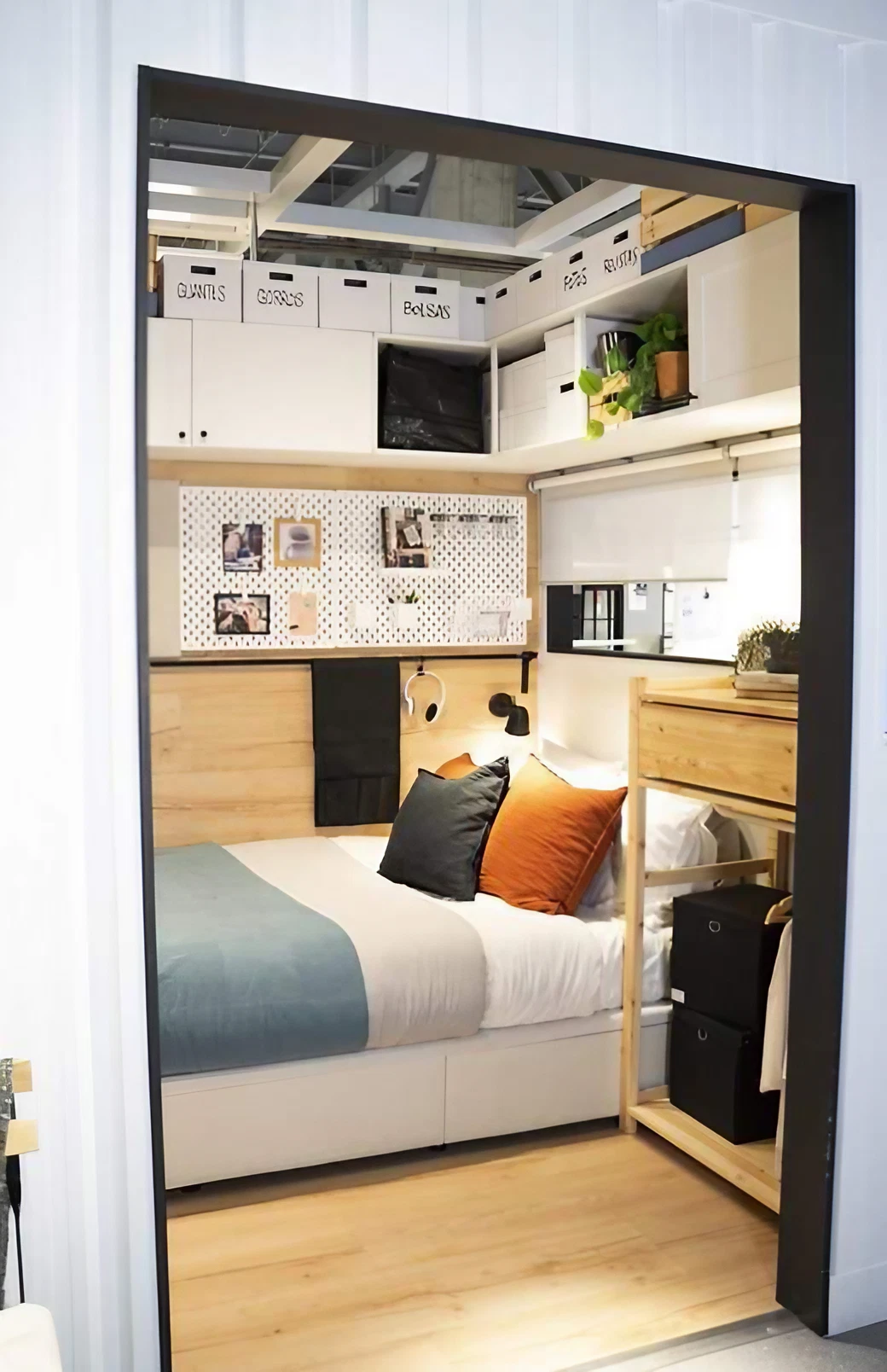 chambre mini maison container IKEA chambre mini maison container IKEA
